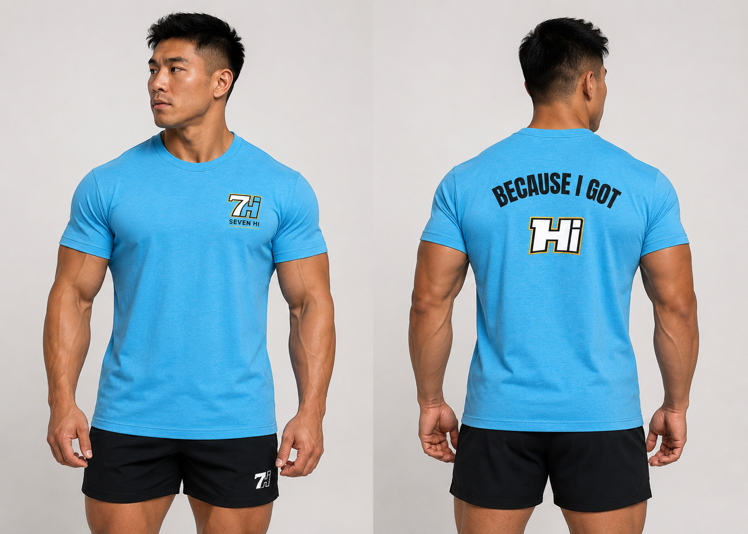District ® Perfect Tri ® Tee - Because I Got Hi (Light Colors)