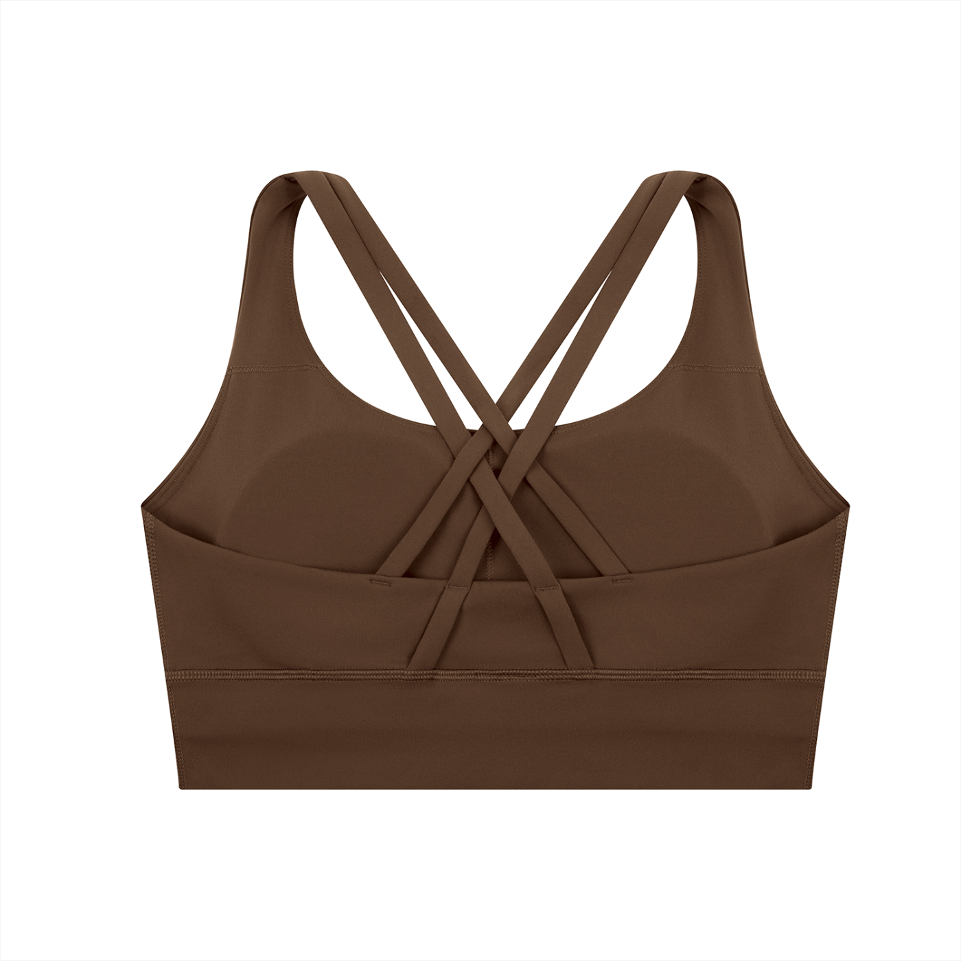 Strappy Criss-Cross Sports Bra (Dark)