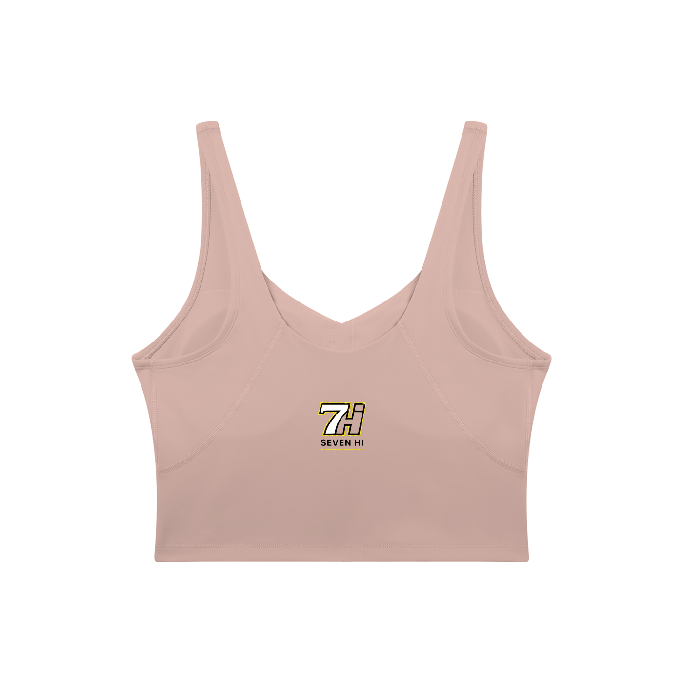 Women's V-Neck Yoga Sports Bra (Light)