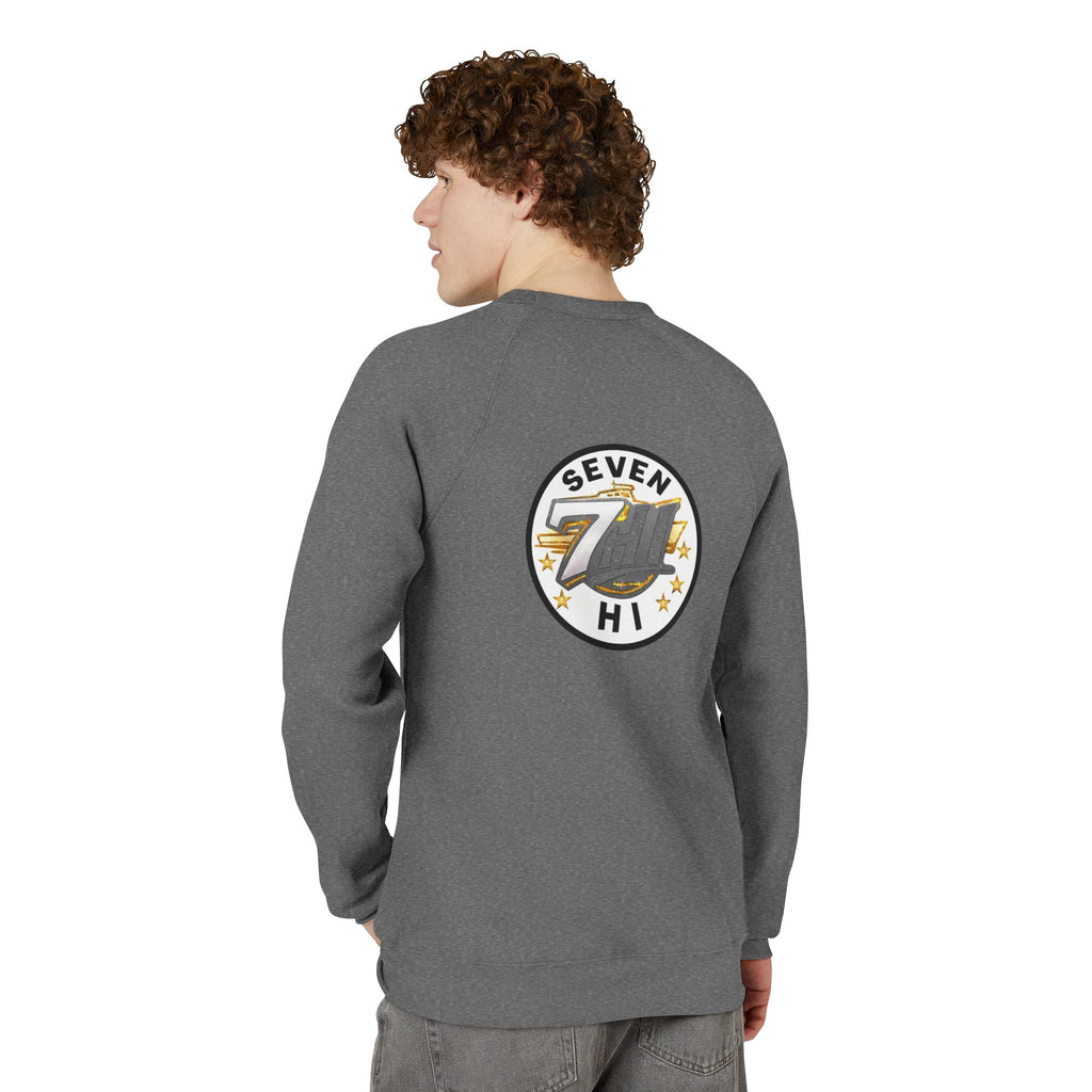 Unisex Sponge Fleece Raglan Sweatshirt (Light)