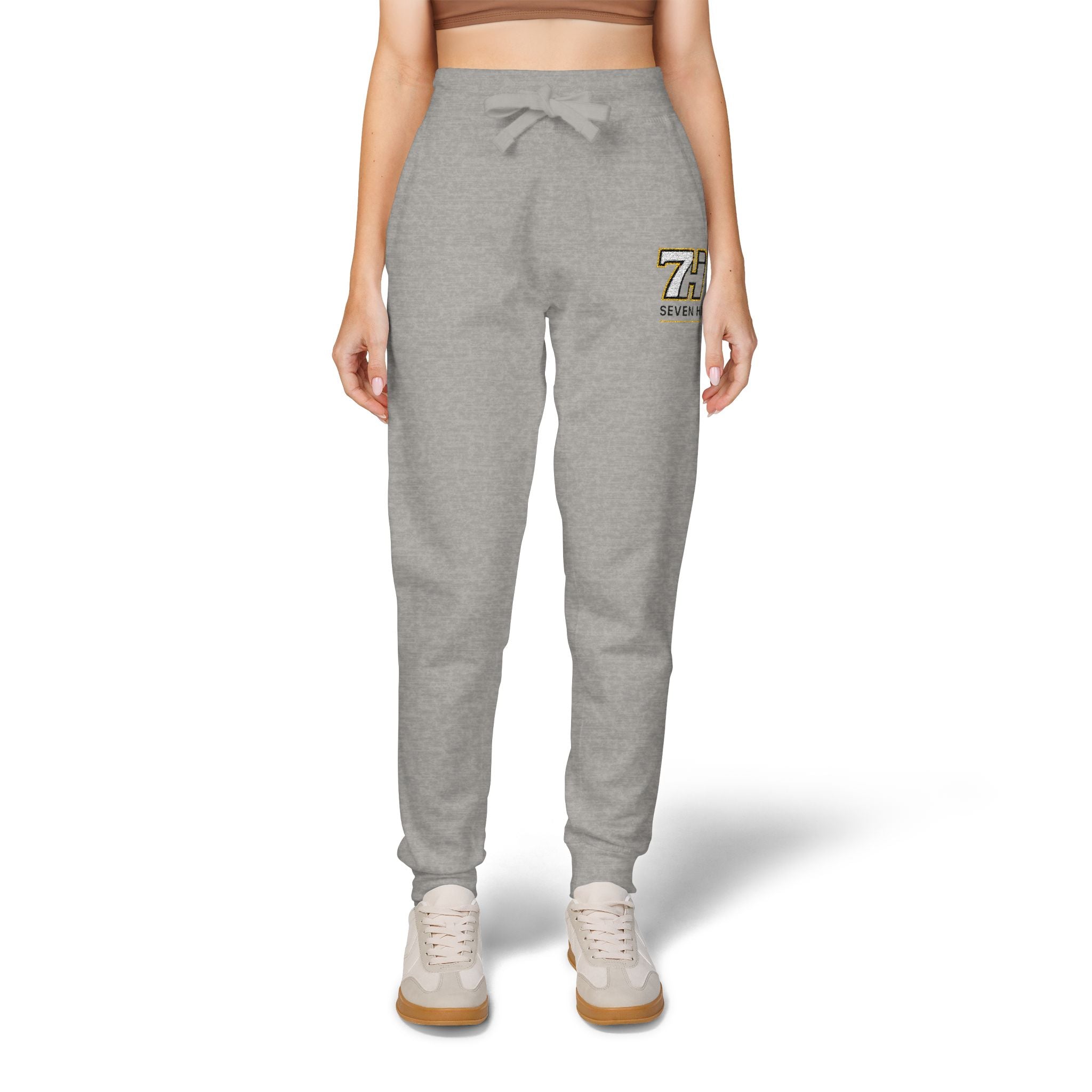 Unisex Fleece Sweatpants (Embroidery) (Light)