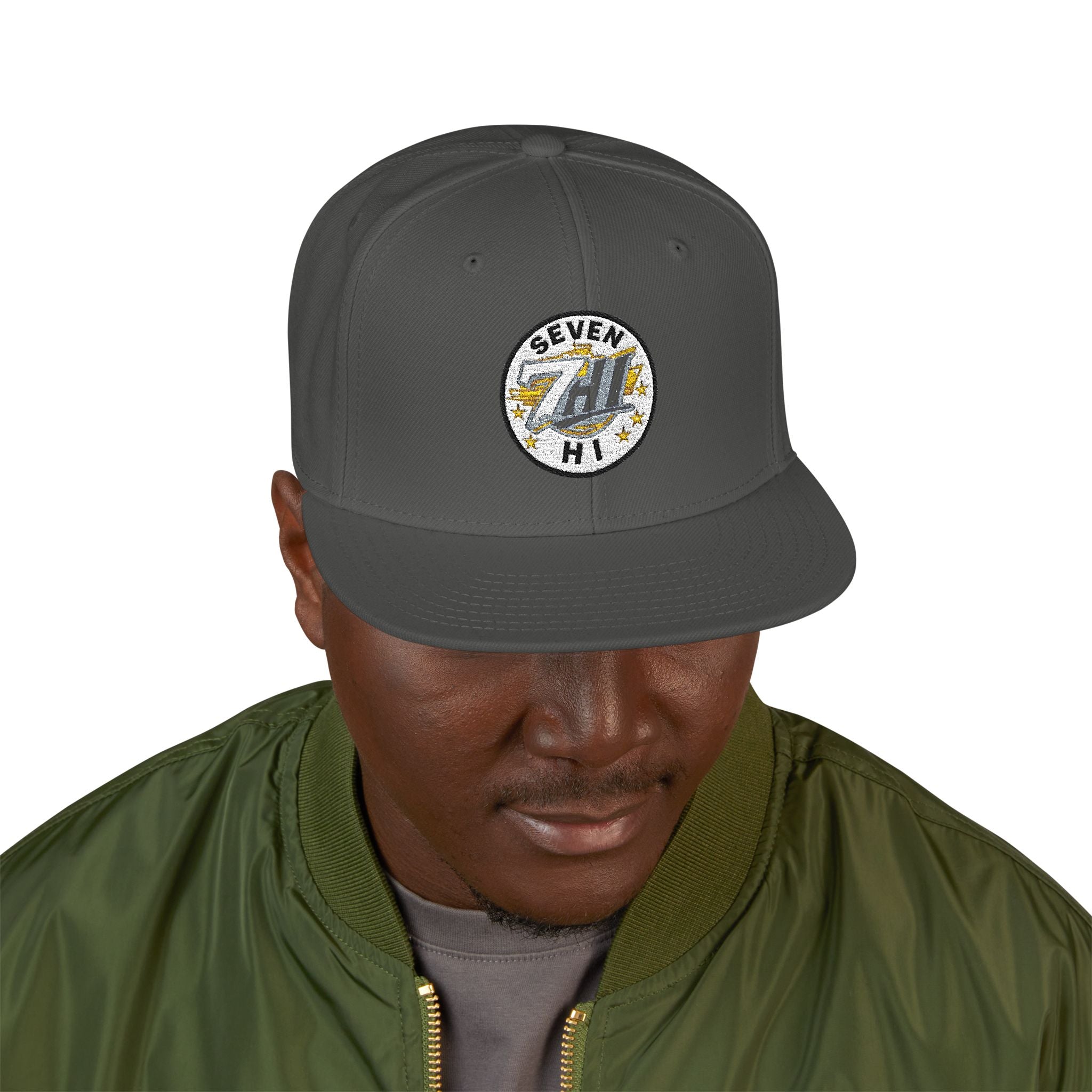 Snapback (Embroidery) (Retro Logo)