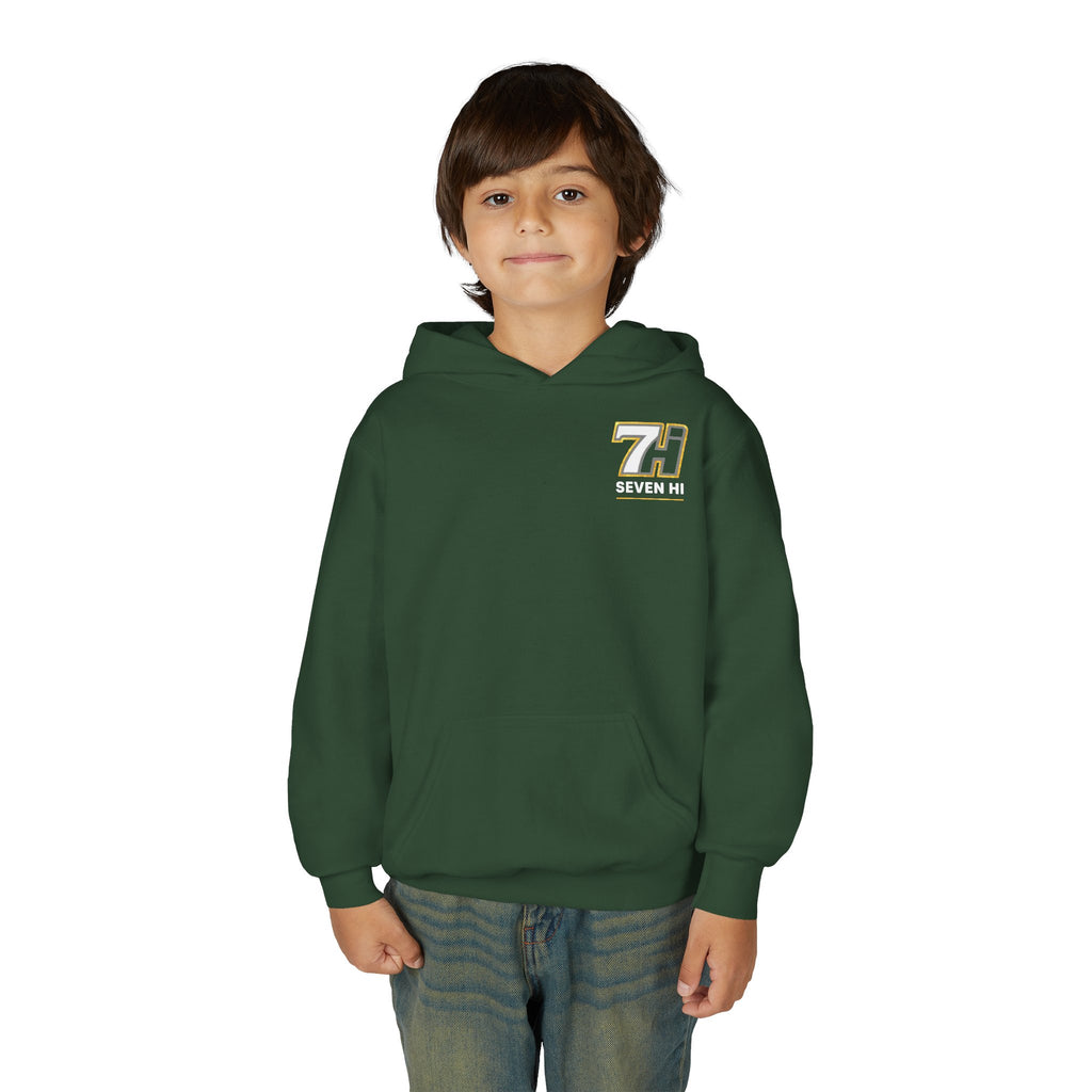 7Hi Logo Hoodie Youth graphic sweatshirt (Dark)
