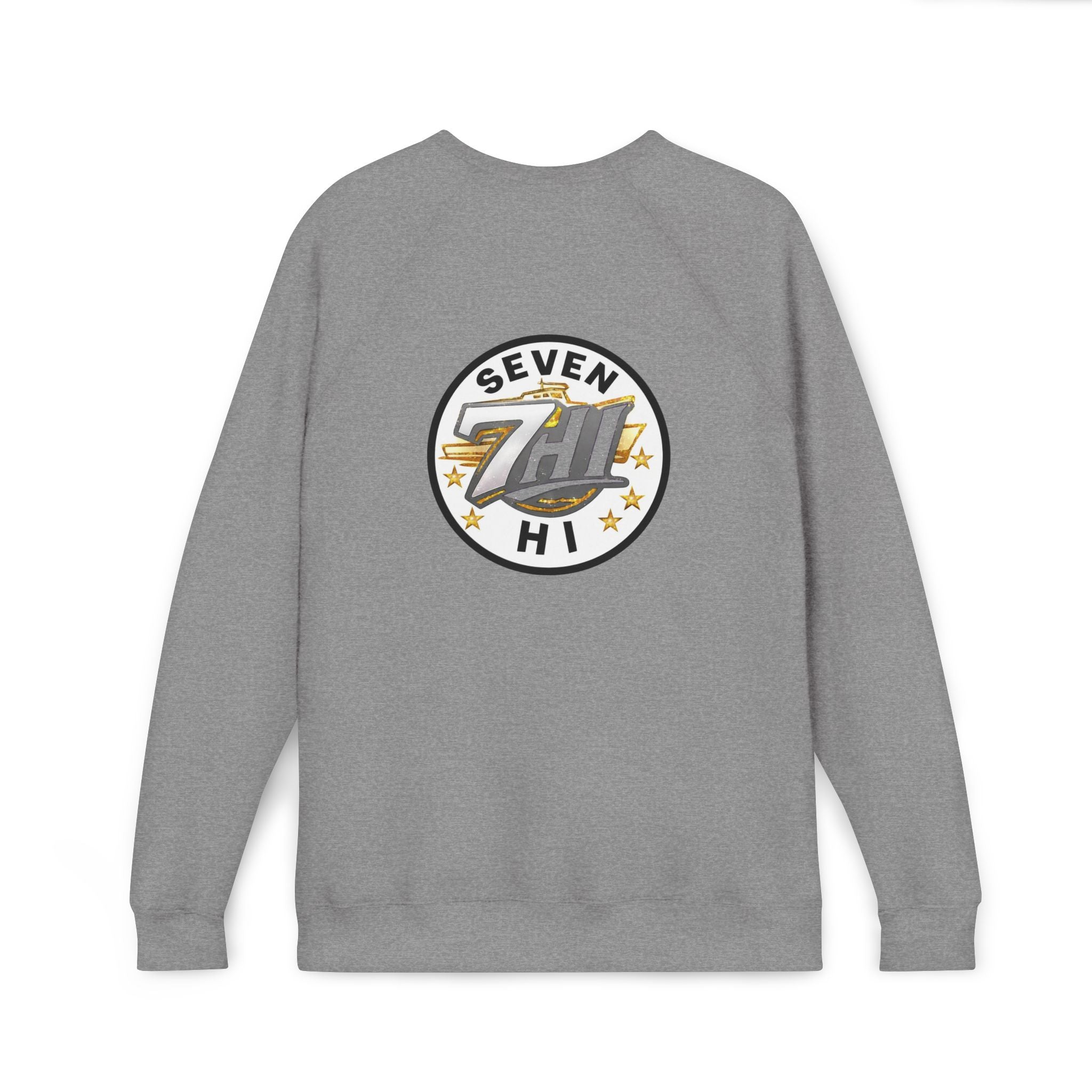 Unisex Sponge Fleece Raglan Sweatshirt (Light)