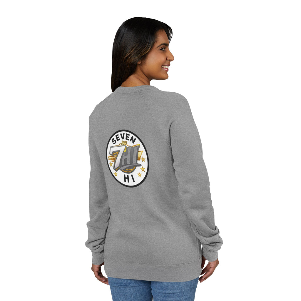 Unisex Sponge Fleece Raglan Sweatshirt (Light)