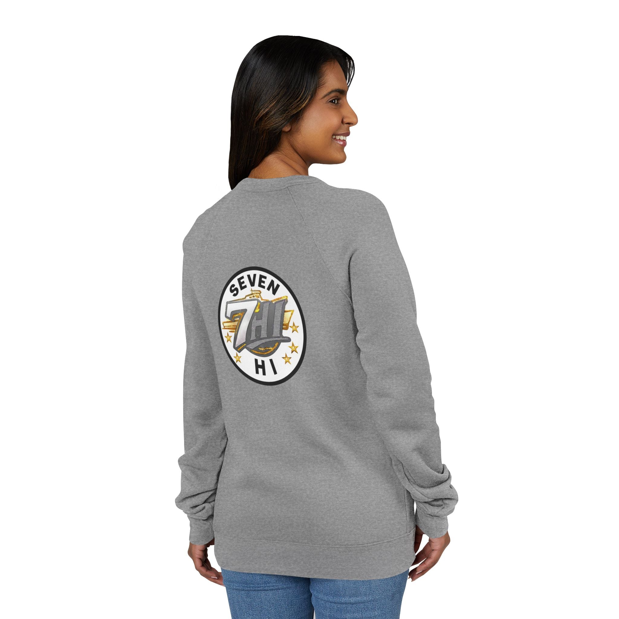 Unisex Sponge Fleece Raglan Sweatshirt (Light)
