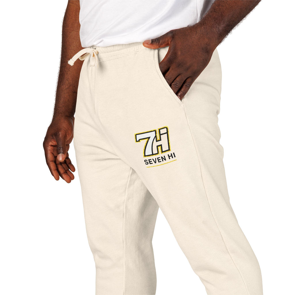 Unisex Garment-Dyed Fleece Sweatpants