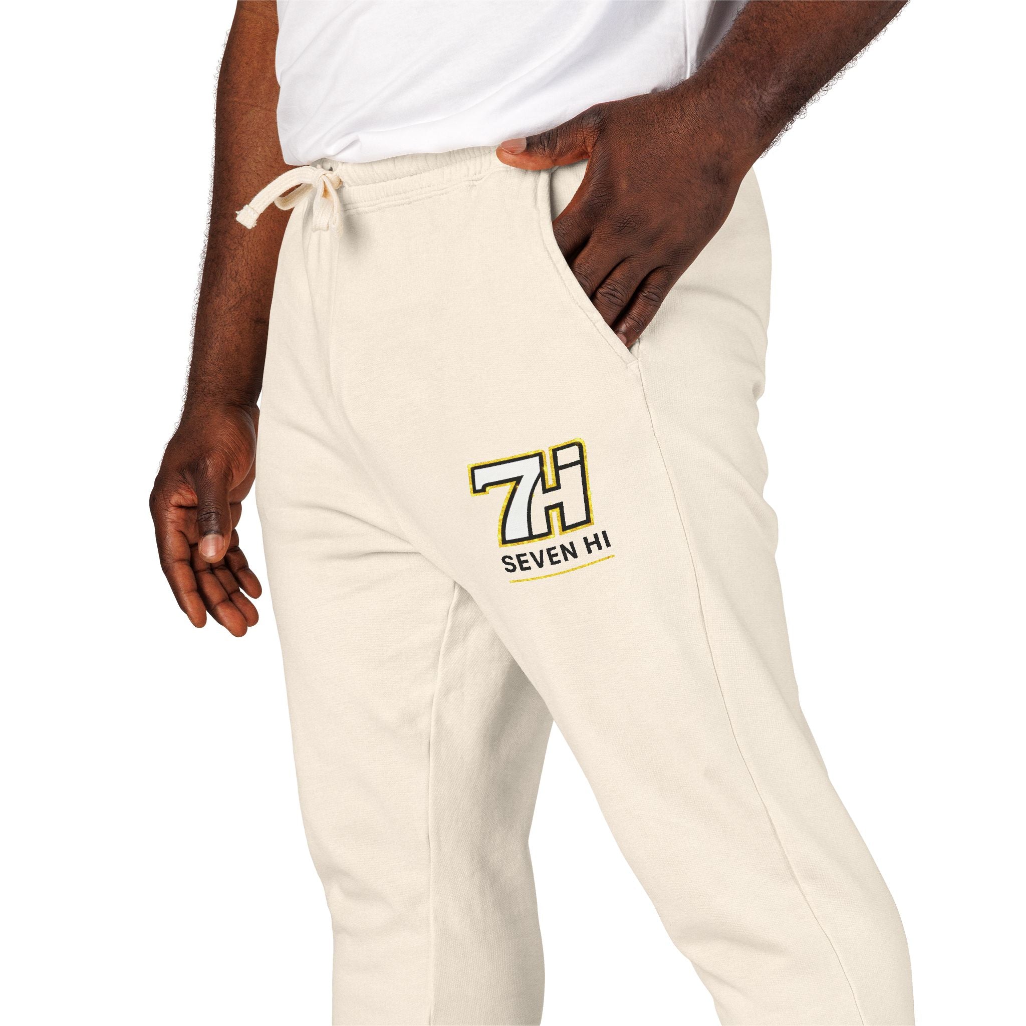 Unisex Garment-Dyed Fleece Sweatpants