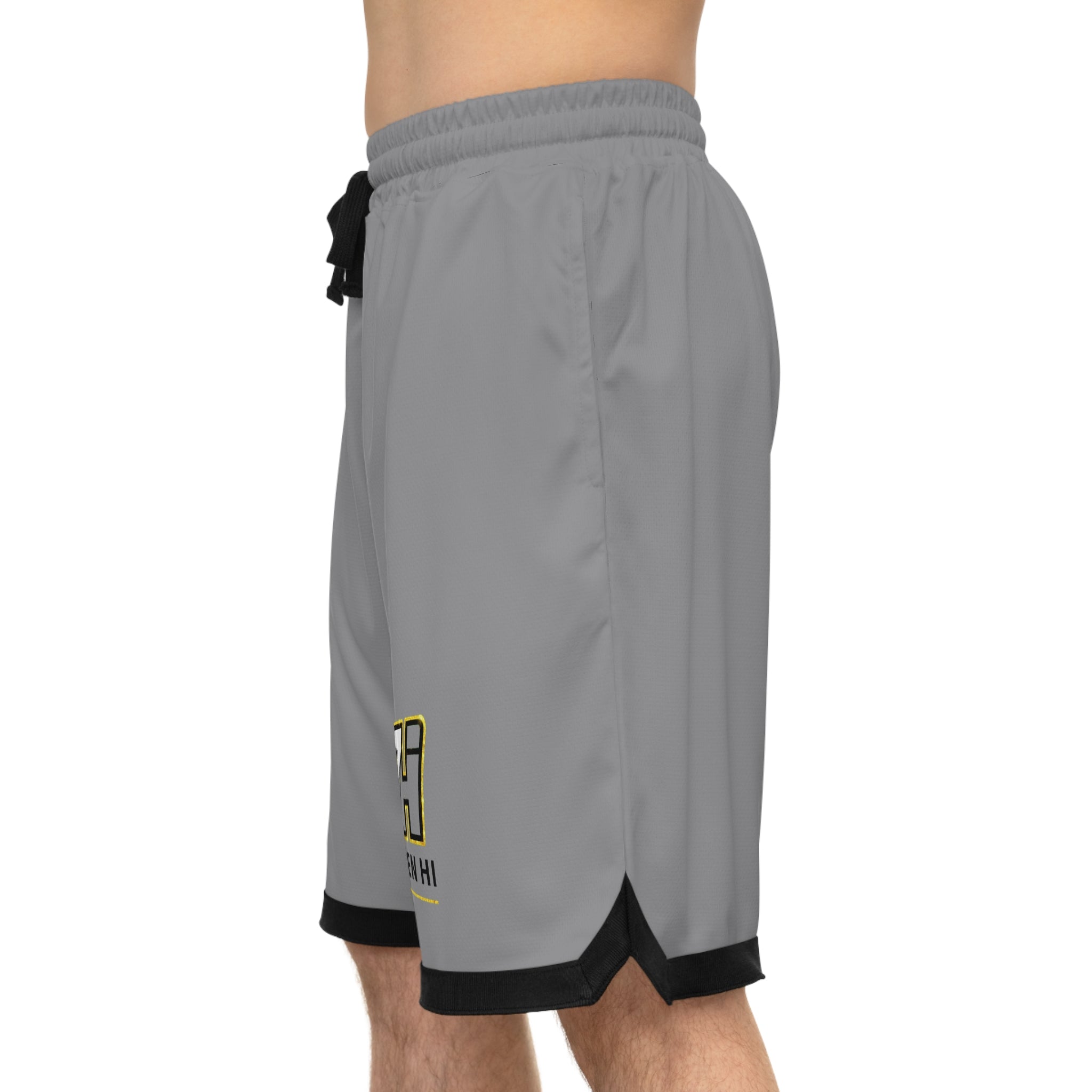 Basketball Rib Shorts (Grey)
