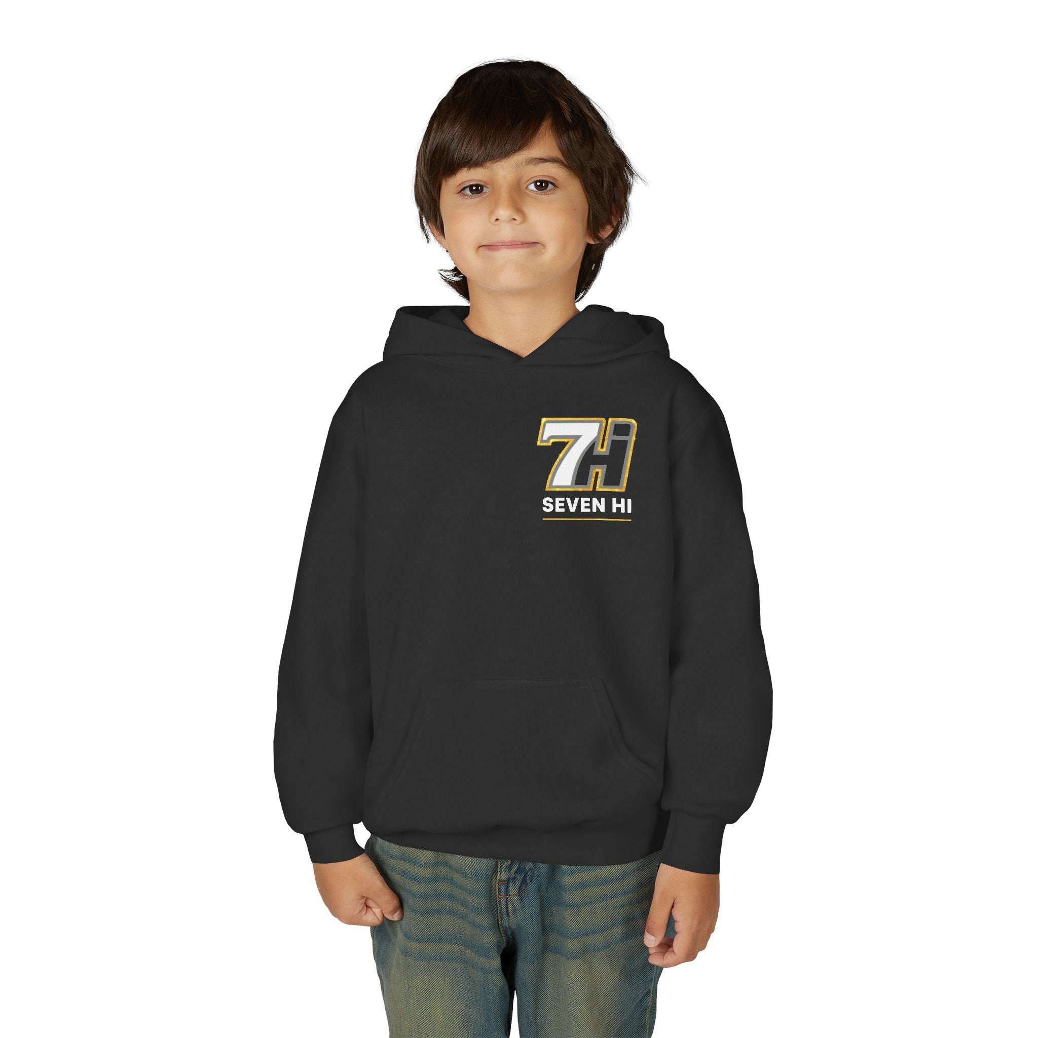 Youth Heavy Blend Hooded Sweatshirt (Dark)