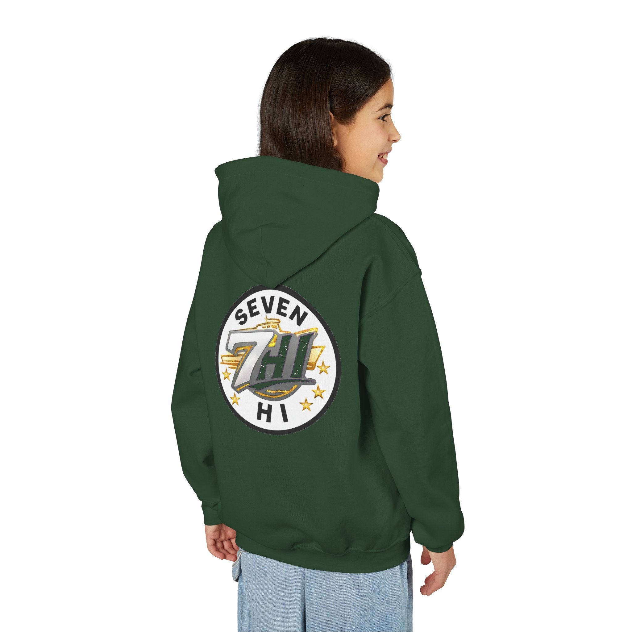 Youth Heavy Blend Hooded Sweatshirt (Dark)