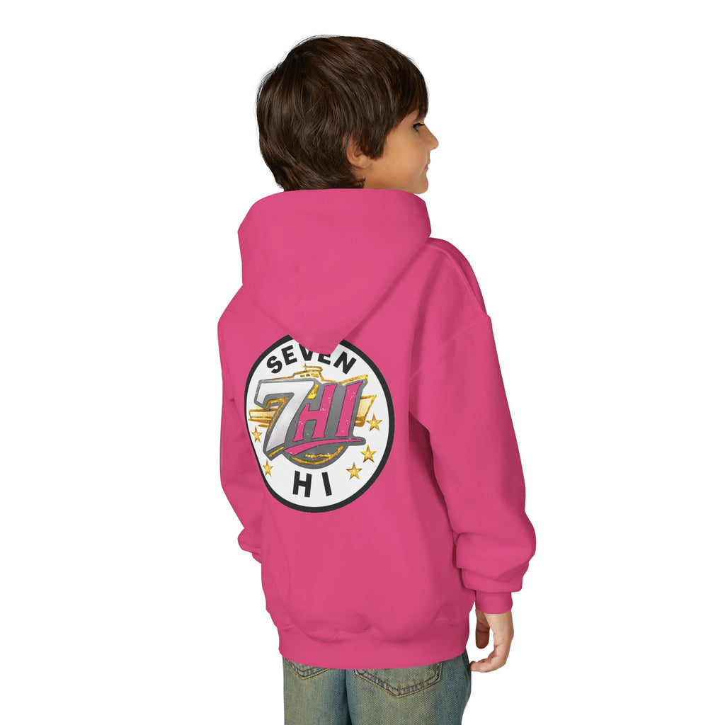 7Hi Logo Hoodie Youth graphic sweatshirt (Light)