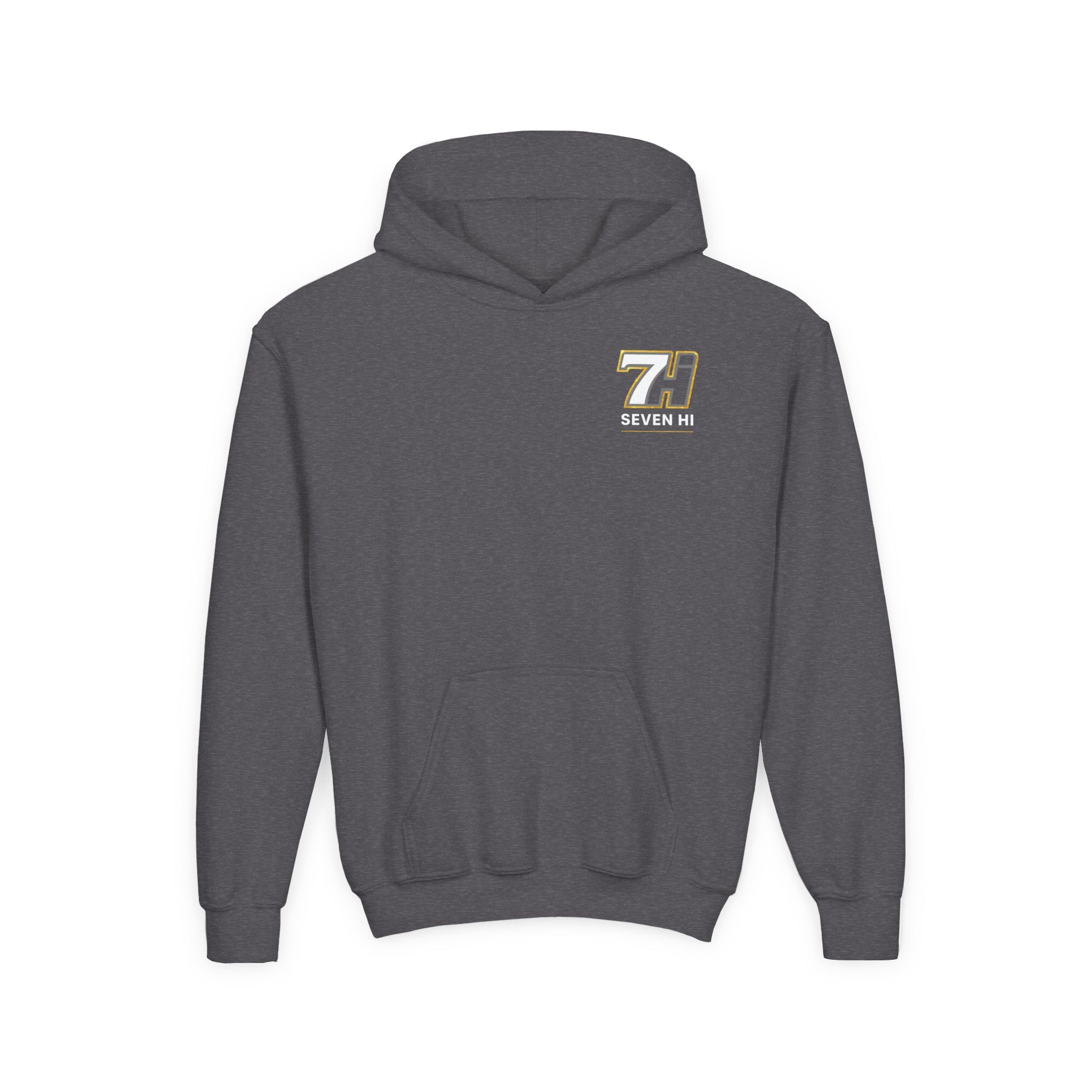 7Hi Logo Hoodie Youth graphic sweatshirt (Dark)