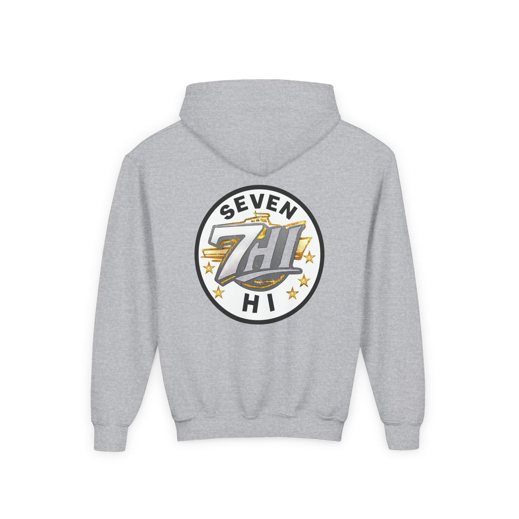 7Hi Logo Hoodie Youth graphic sweatshirt (Light)