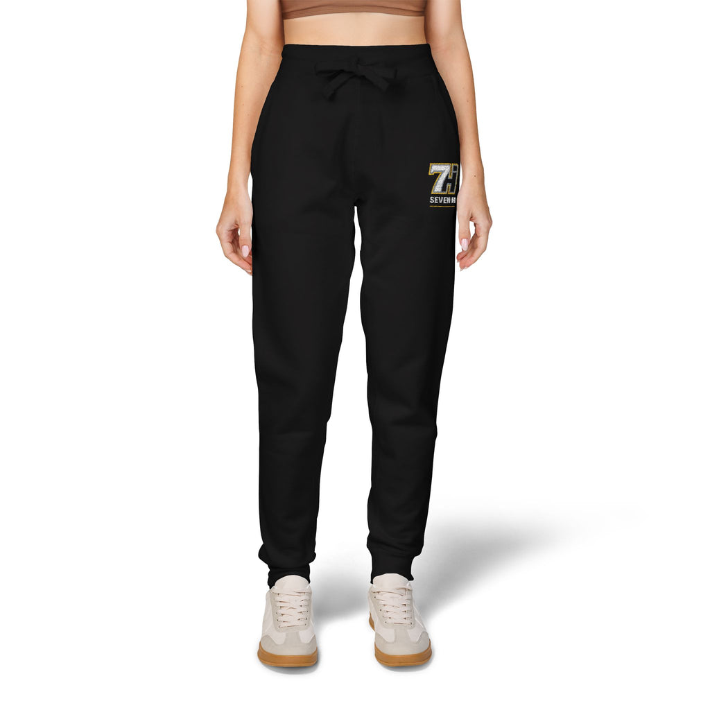 Unisex Fleece Sweatpants (Embroidery) (Dark)