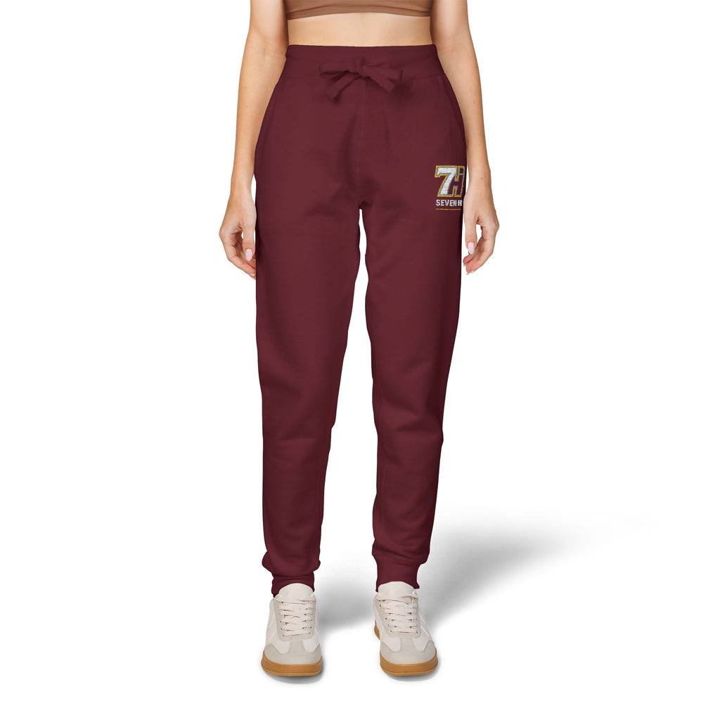 Unisex Fleece Sweatpants (Embroidery) (Dark)