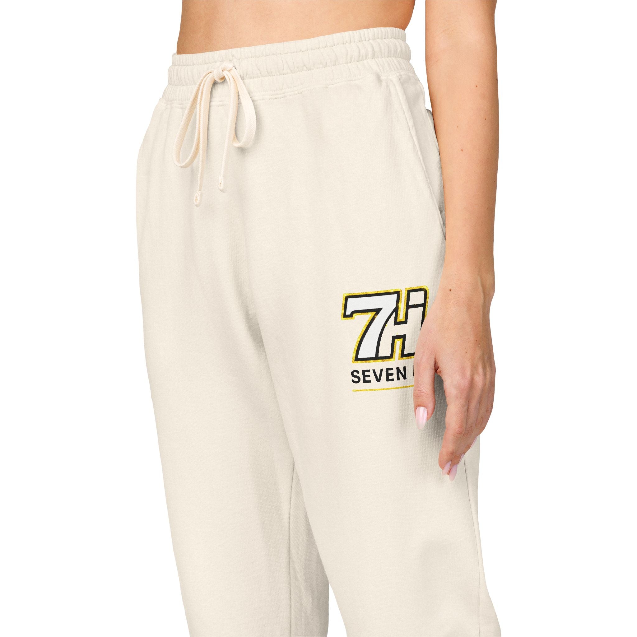 Unisex Garment-Dyed Fleece Sweatpants