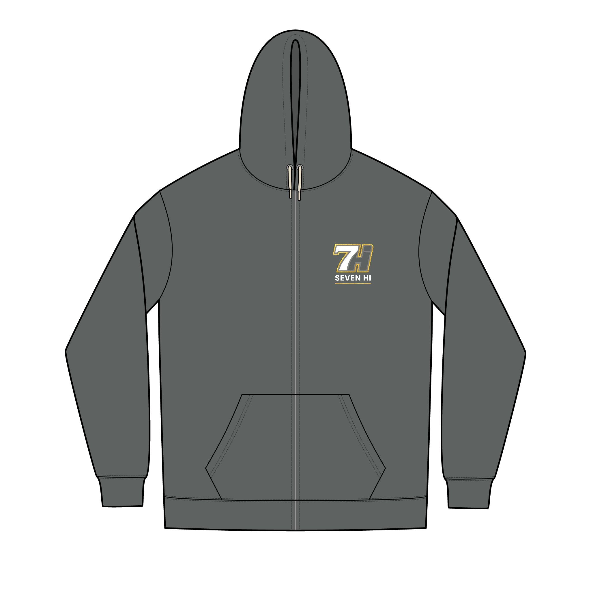 Men's Re-Fleece™ Full-Zip Hoodie (Dark)