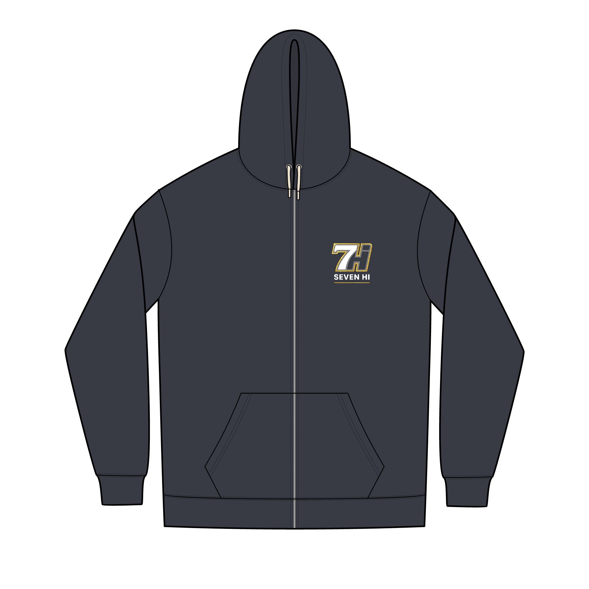 Men's Re-Fleece™ Full-Zip Hoodie (Dark)