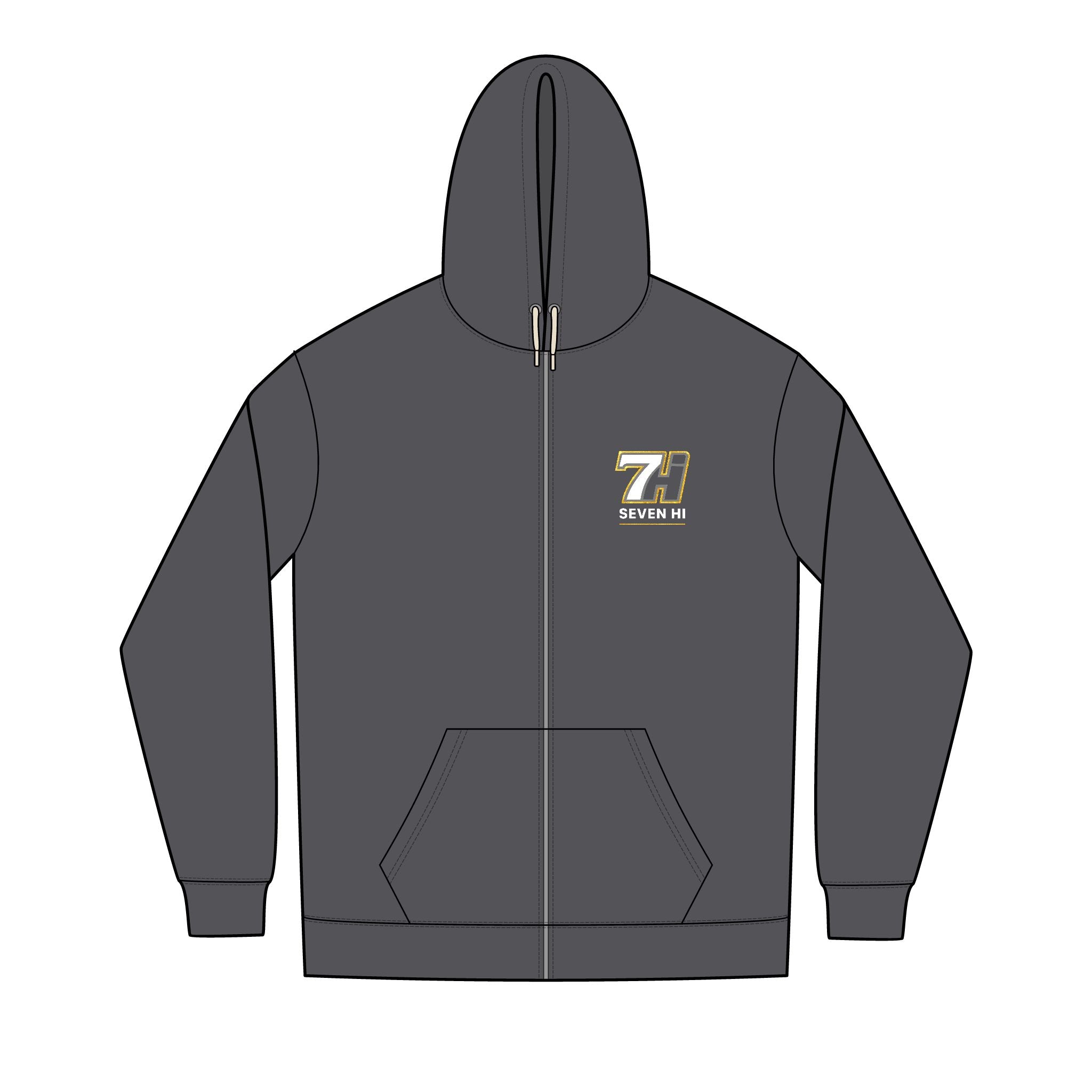 Men's Re-Fleece™ Full-Zip Hoodie (Dark)