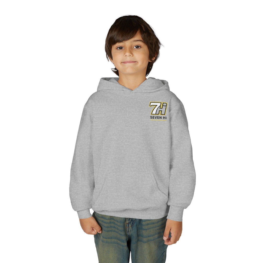 7Hi Logo Hoodie Youth graphic sweatshirt (Light)