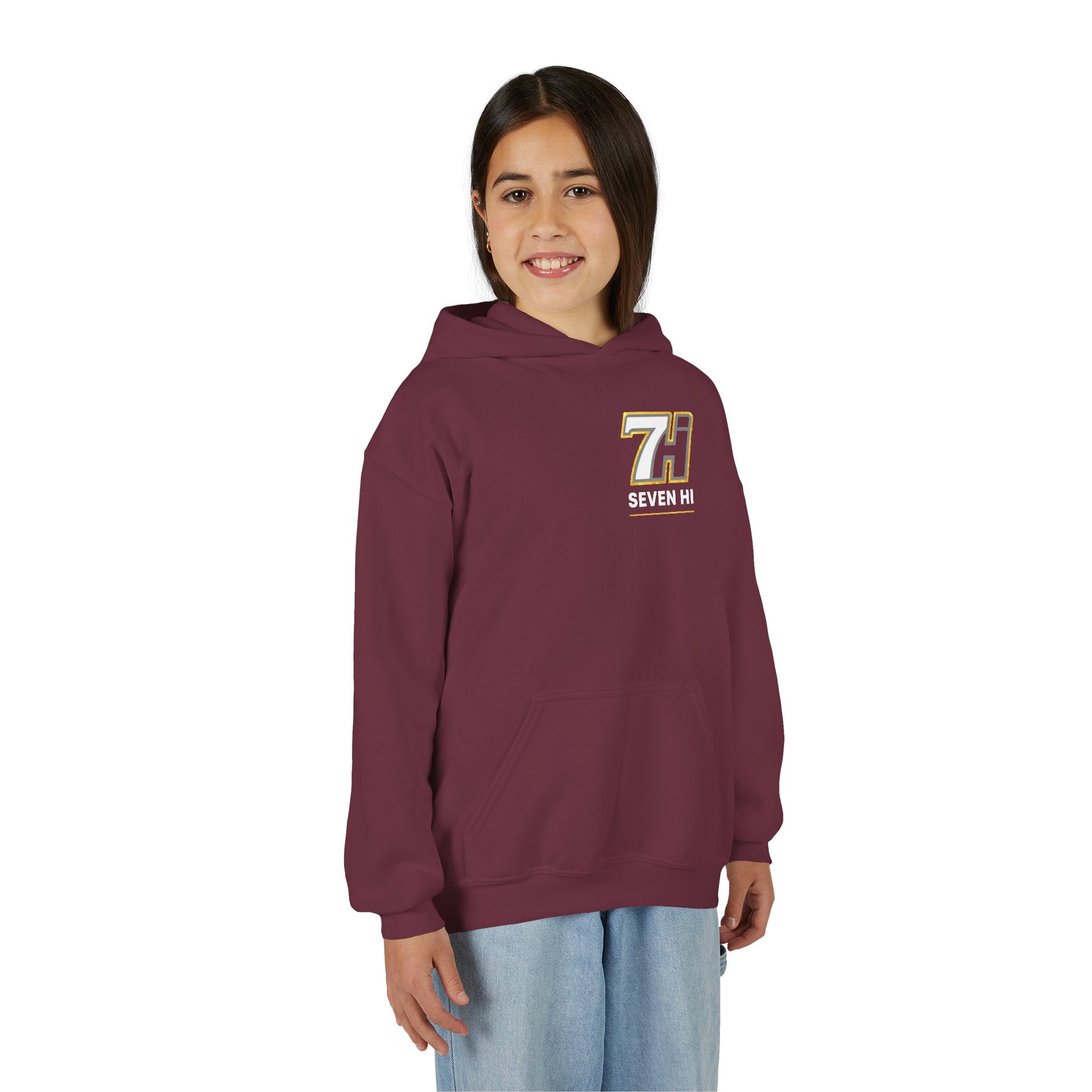Youth Heavy Blend Hooded Sweatshirt (Dark)