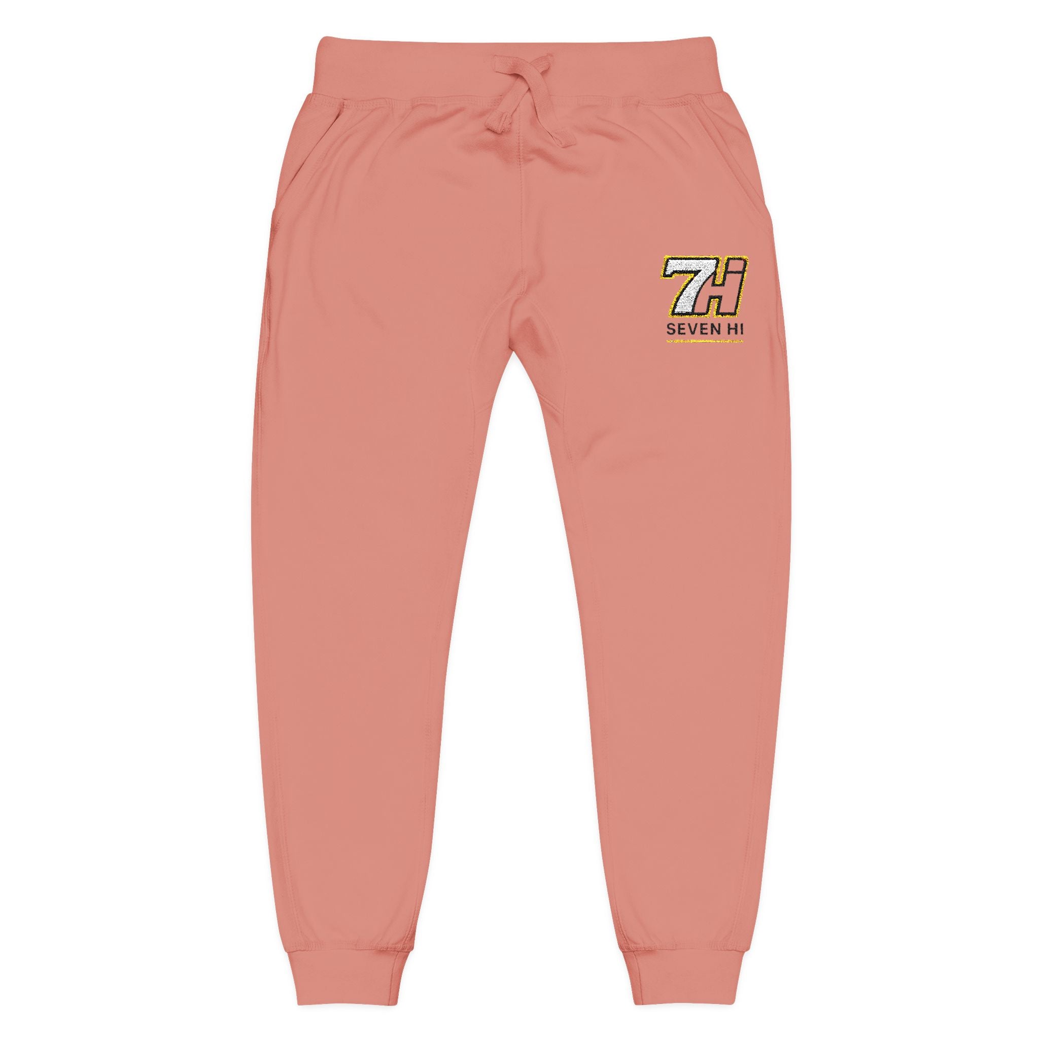 Unisex Fleece Sweatpants (Embroidery) (Light)