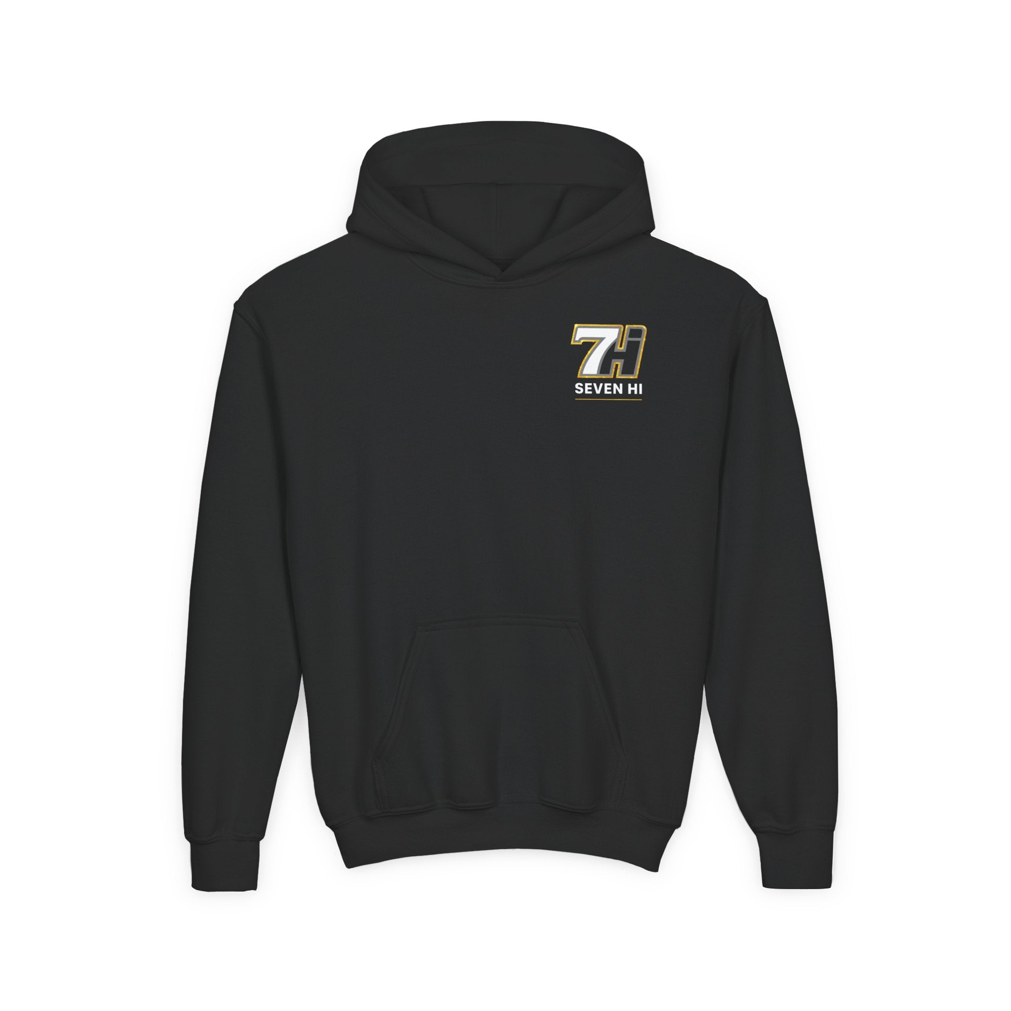 7Hi Logo Hoodie Youth graphic sweatshirt (Dark)