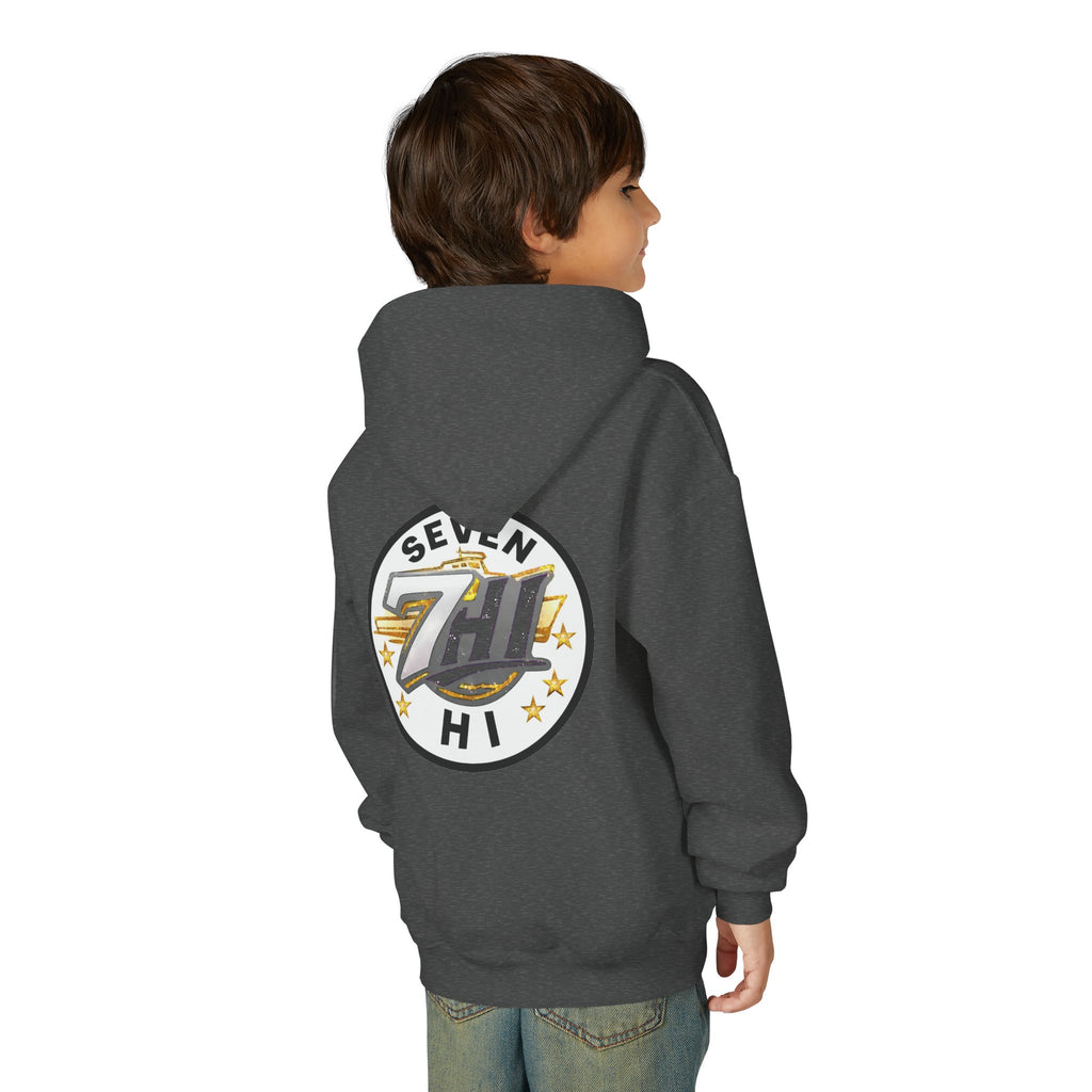Youth Heavy Blend Hooded Sweatshirt (Dark)