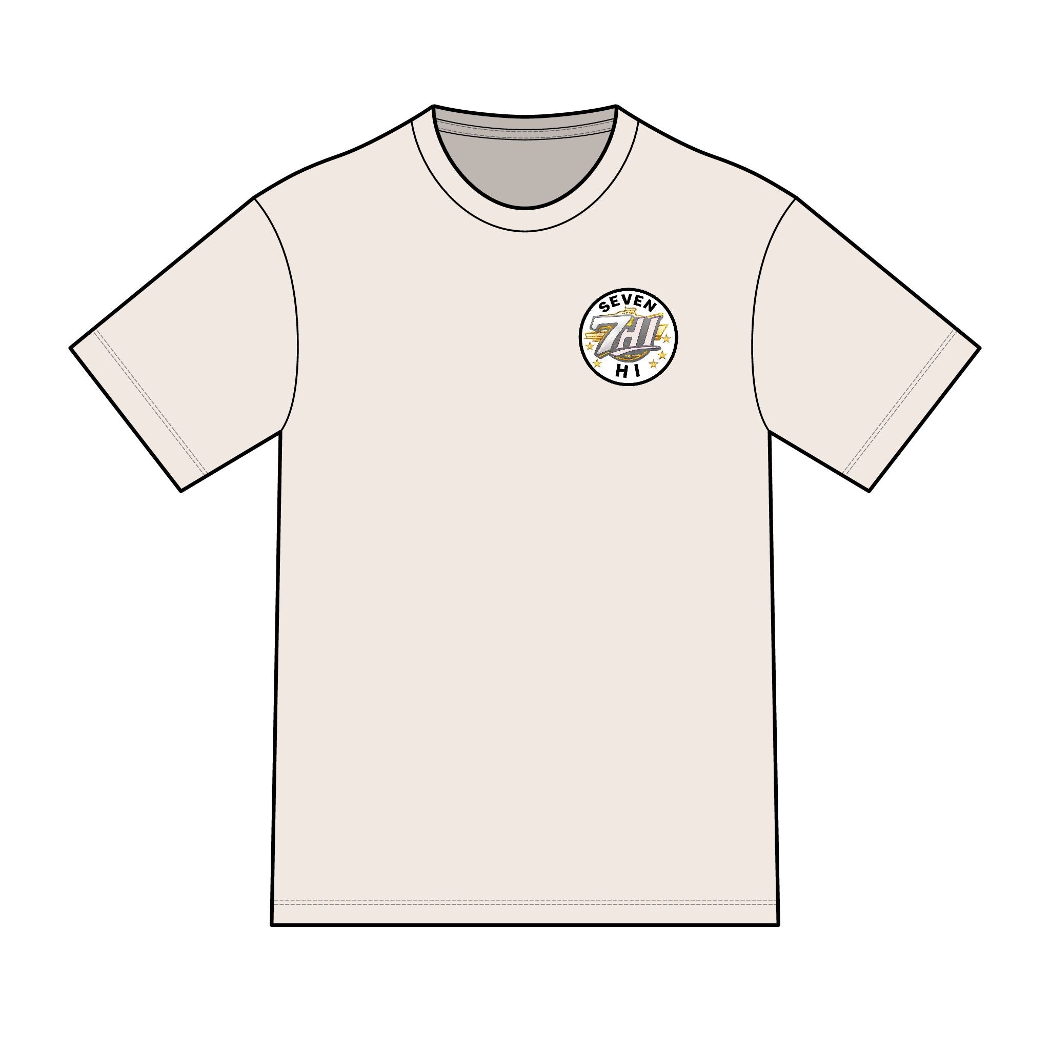 District ® Perfect Tri ® Tee (Retro Logo) (Light)