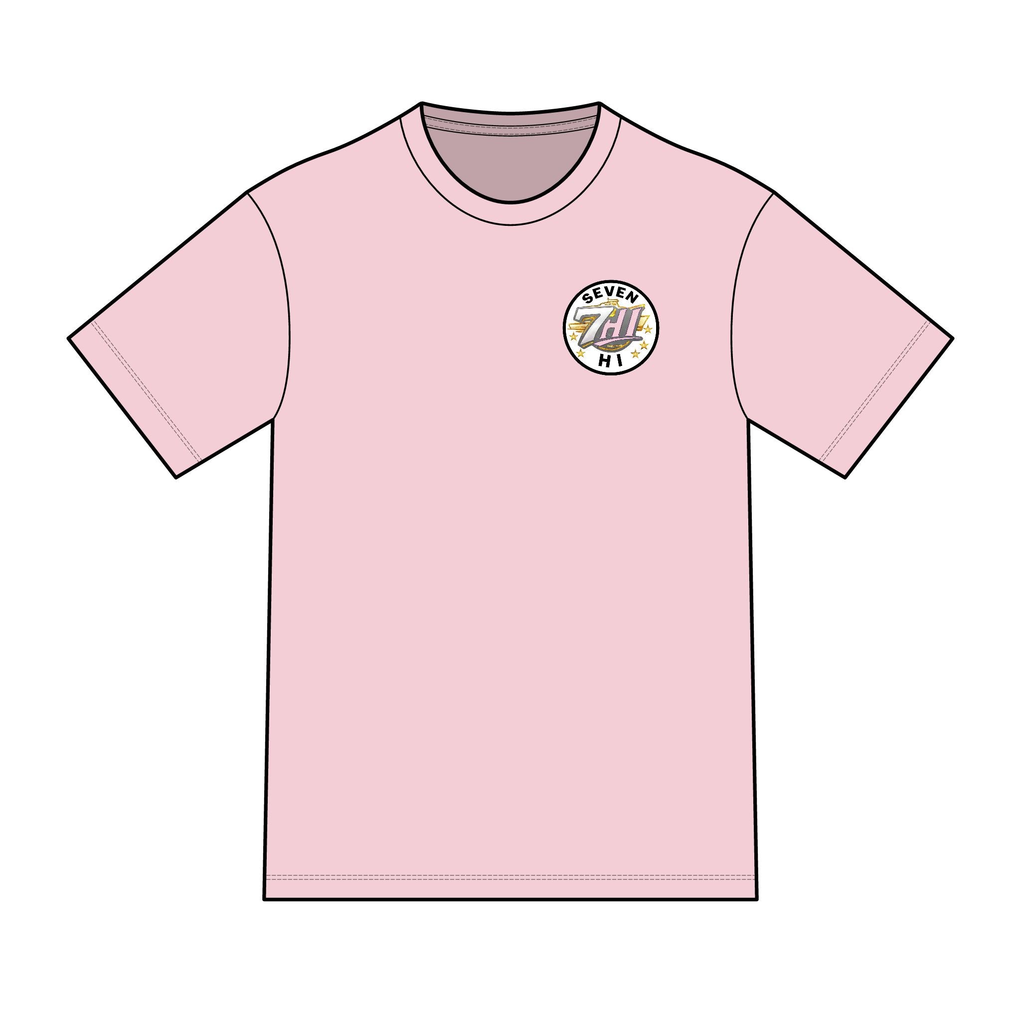 District ® Perfect Tri ® Tee (Retro Logo) (Light)