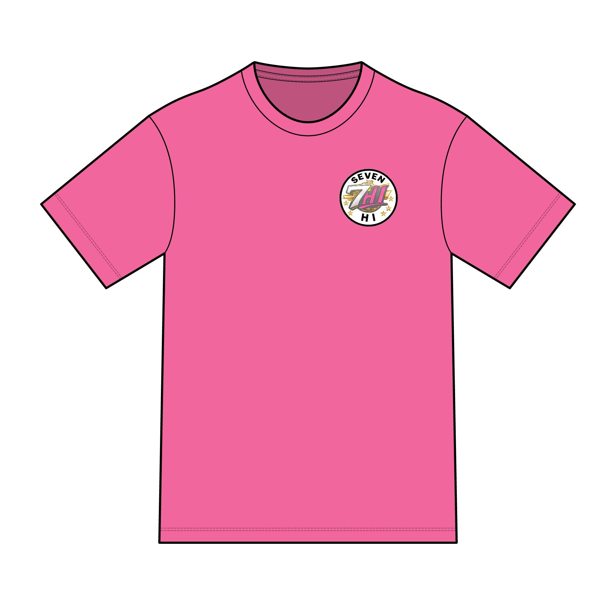 District ® Perfect Tri ® Tee (Retro Logo) (Light)