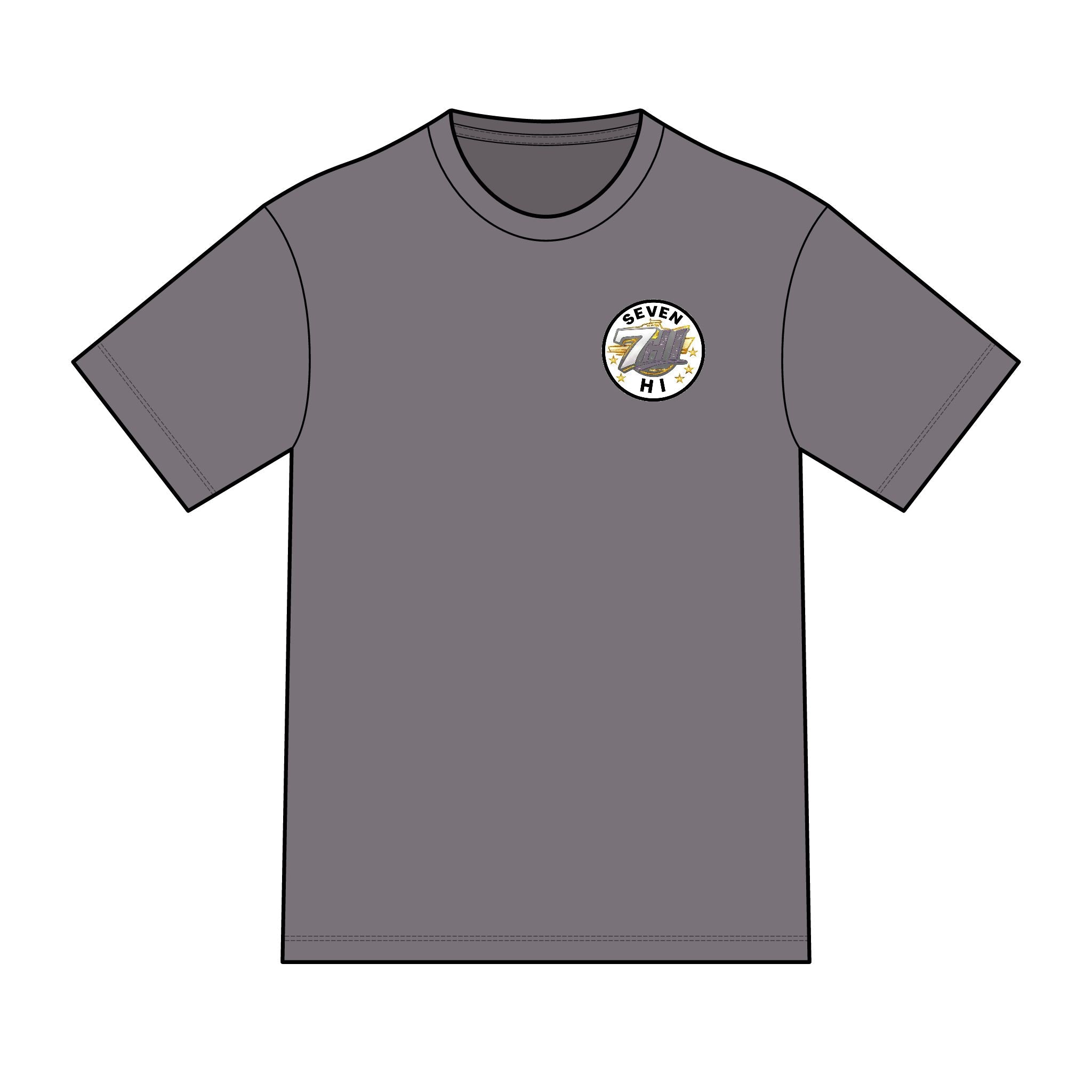 District ® Perfect Tri ® Tee (Retro Logo) (Light)