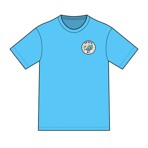 District ® Perfect Tri ® Tee (Retro Logo) (Light)