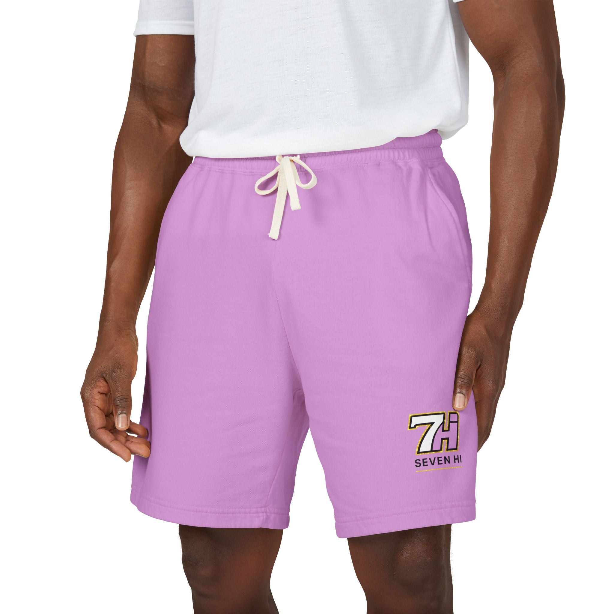 Unisex Garment-Dyed Lightweight Fleece Sweat Shorts