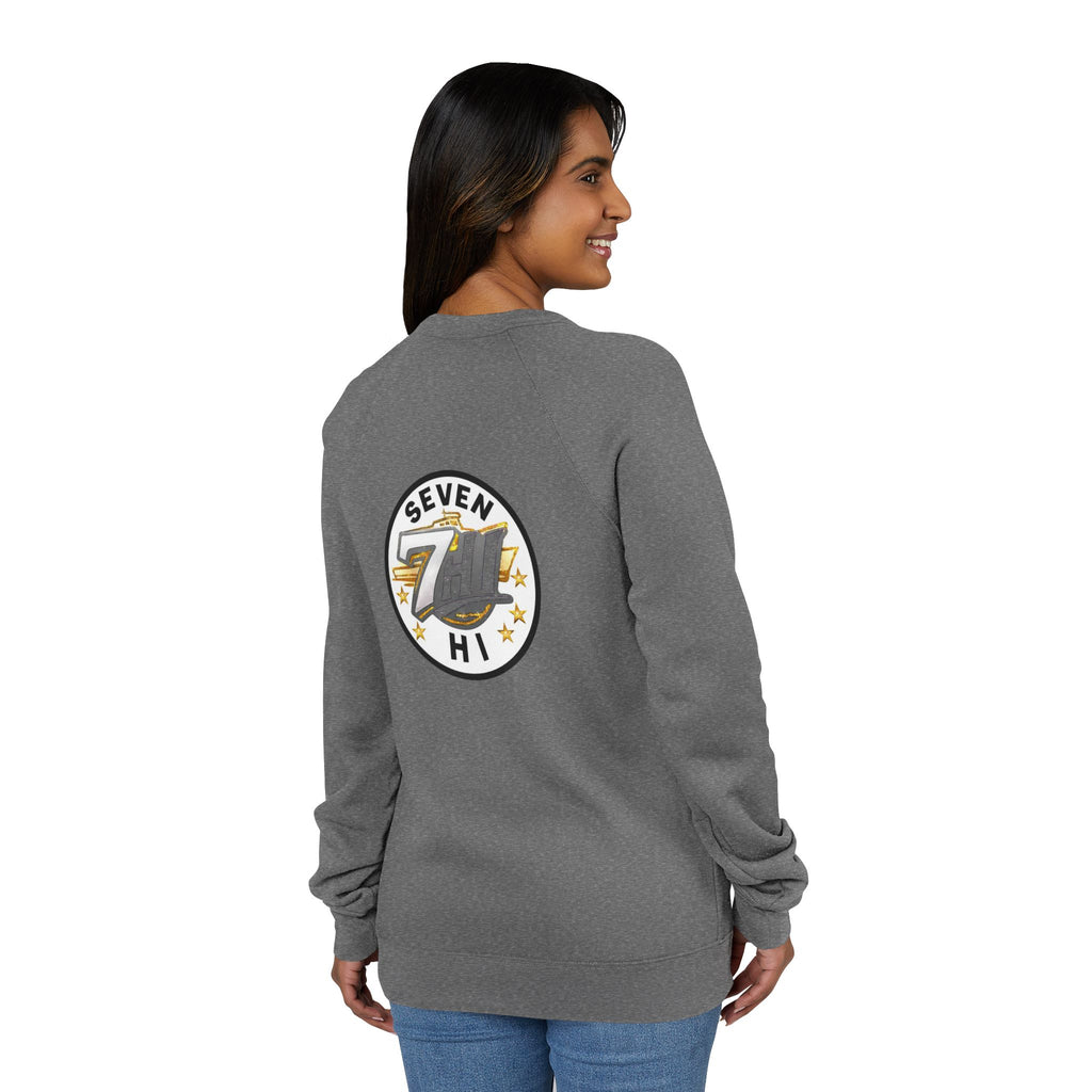 Unisex Sponge Fleece Raglan Sweatshirt (Light)