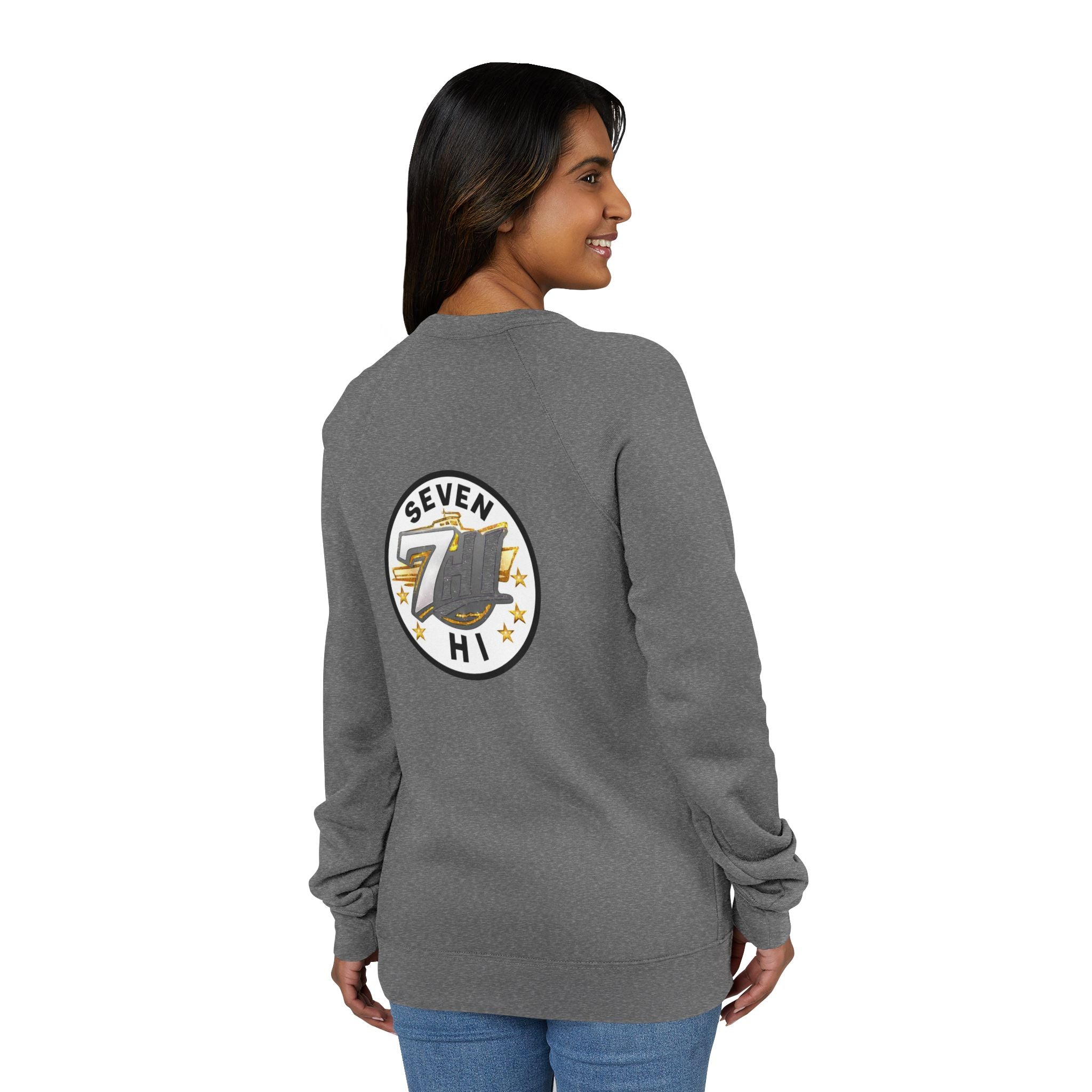 Unisex Sponge Fleece Raglan Sweatshirt (Light)