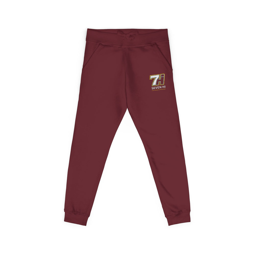 Unisex Fleece Sweatpants (Embroidery) (Dark)