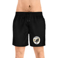 Men's Mid-Length Swim Shorts (Black)