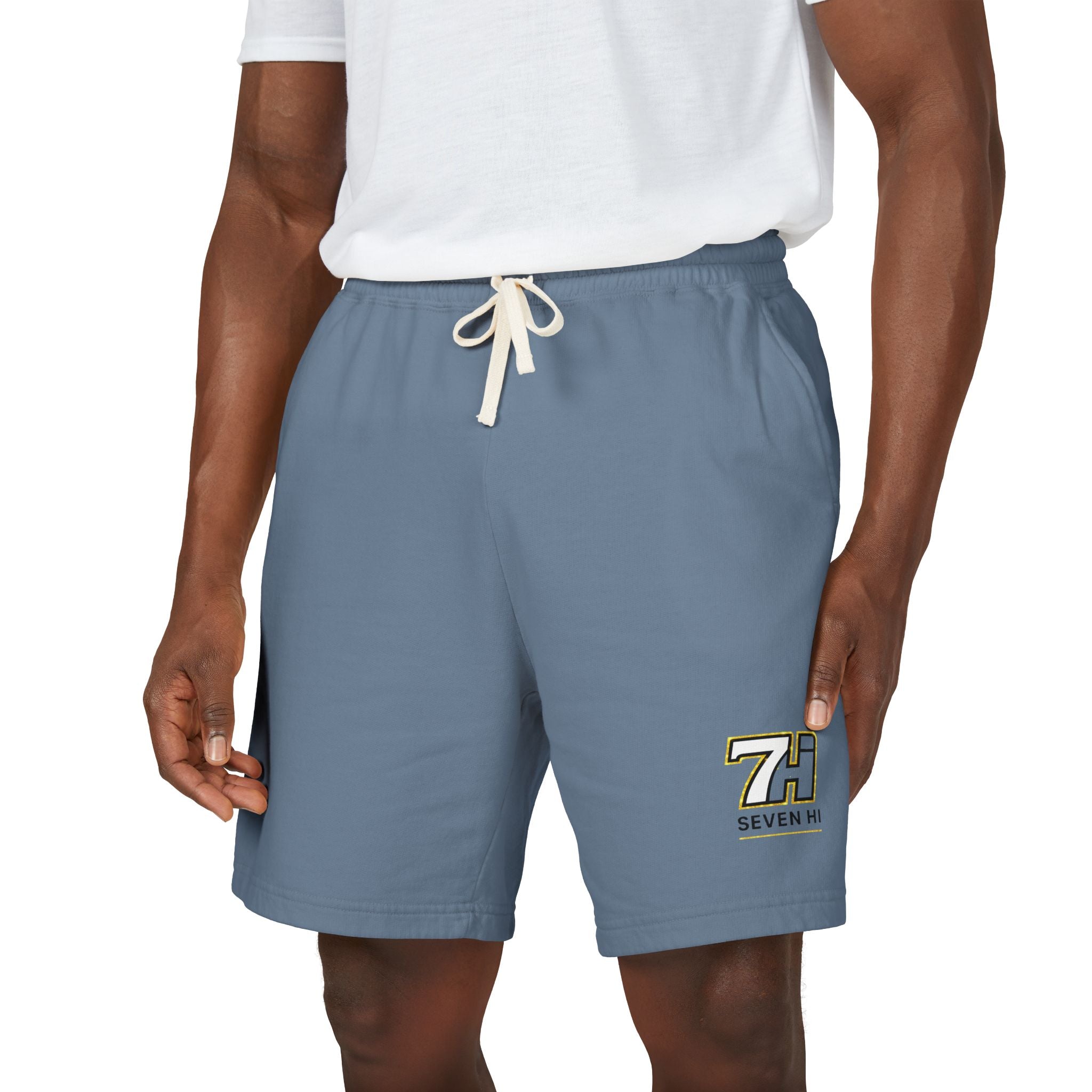 Unisex Garment-Dyed Lightweight Fleece Sweat Shorts