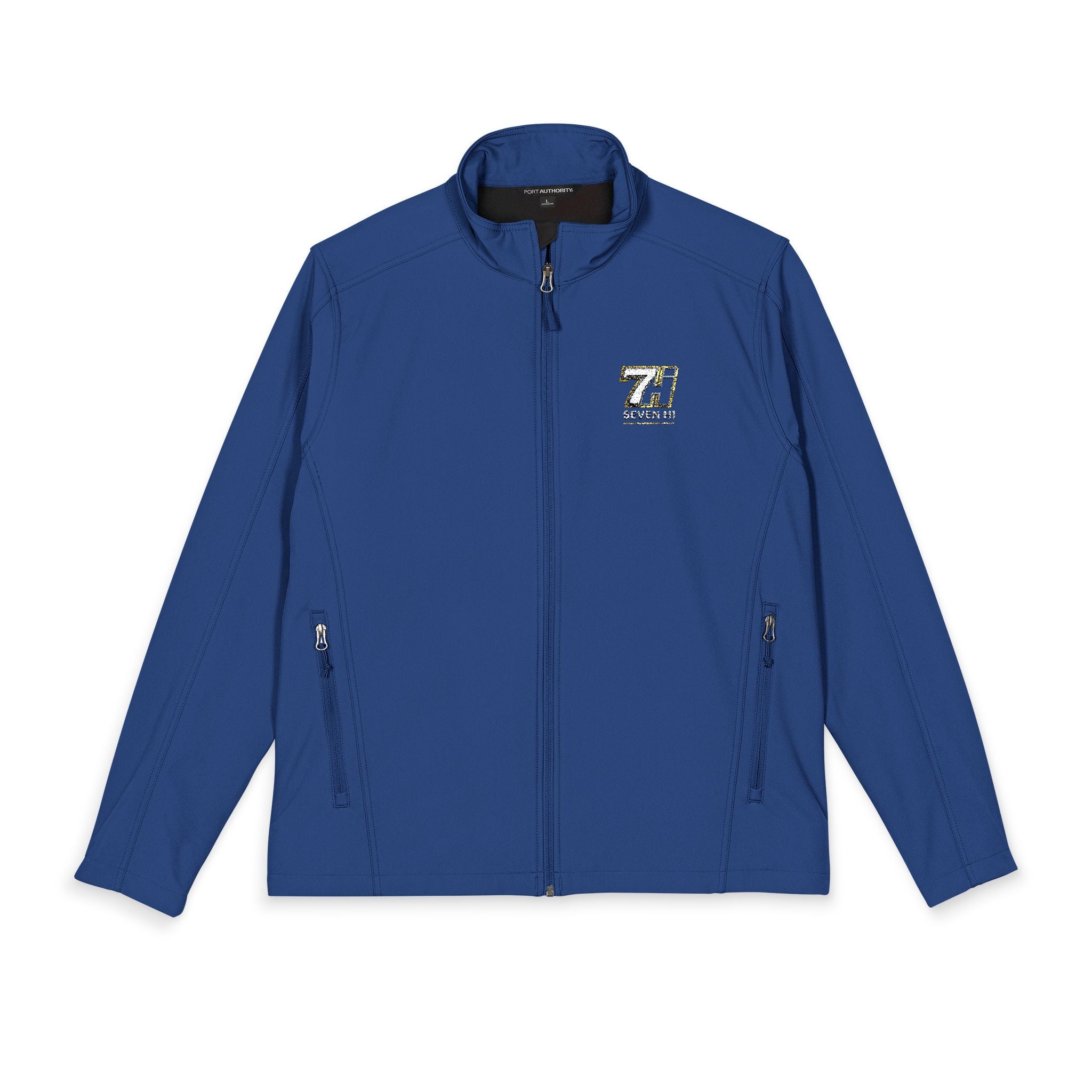 Embroidered Soft Shell Jacket (Dark)