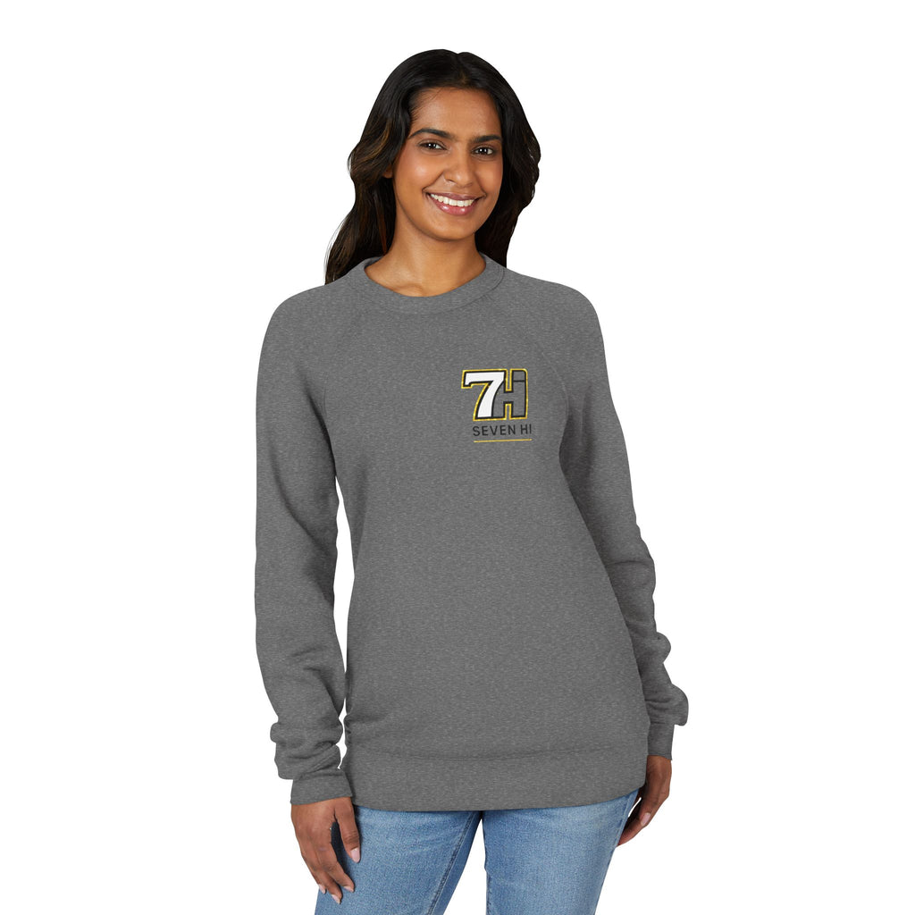 Unisex Sponge Fleece Raglan Sweatshirt (Light)