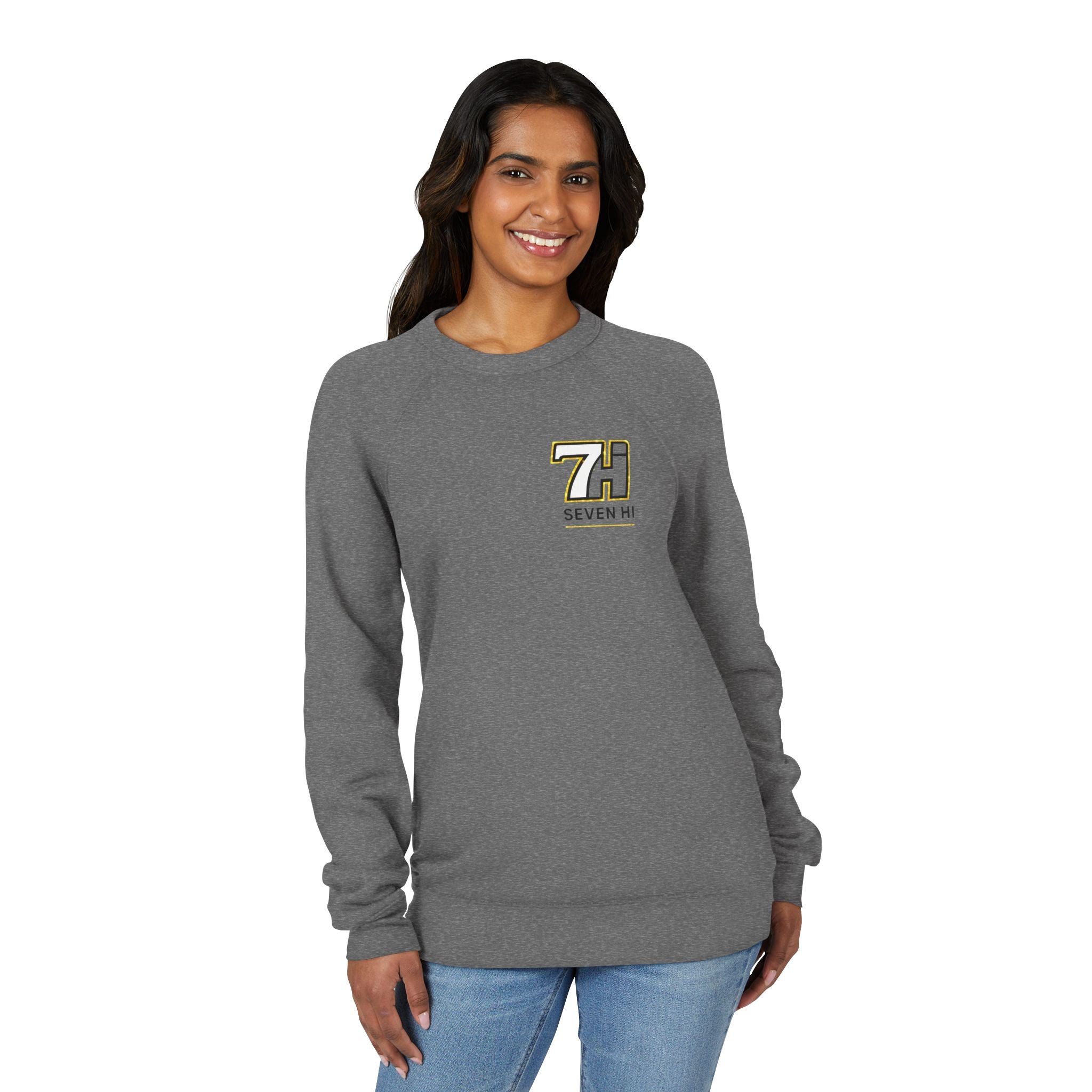 Unisex Sponge Fleece Raglan Sweatshirt (Light)