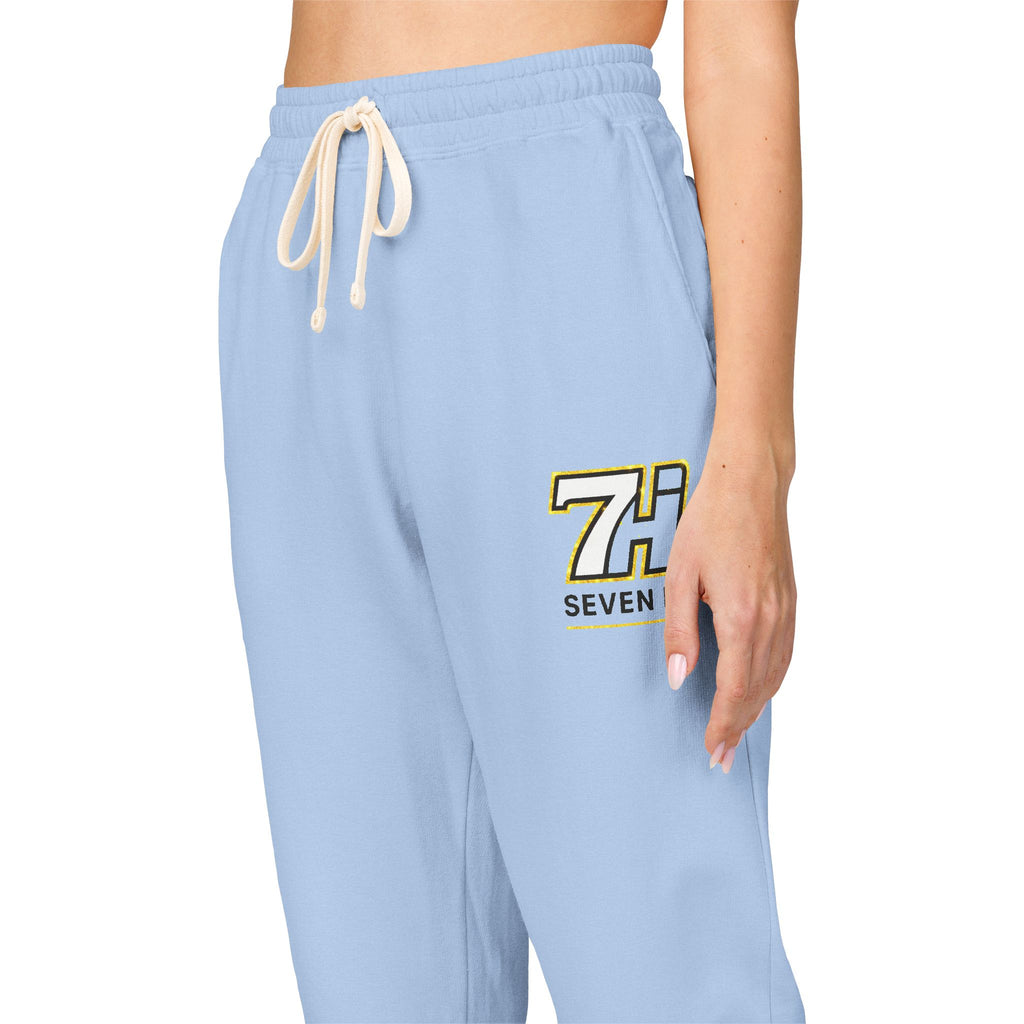 Unisex Garment-Dyed Fleece Sweatpants