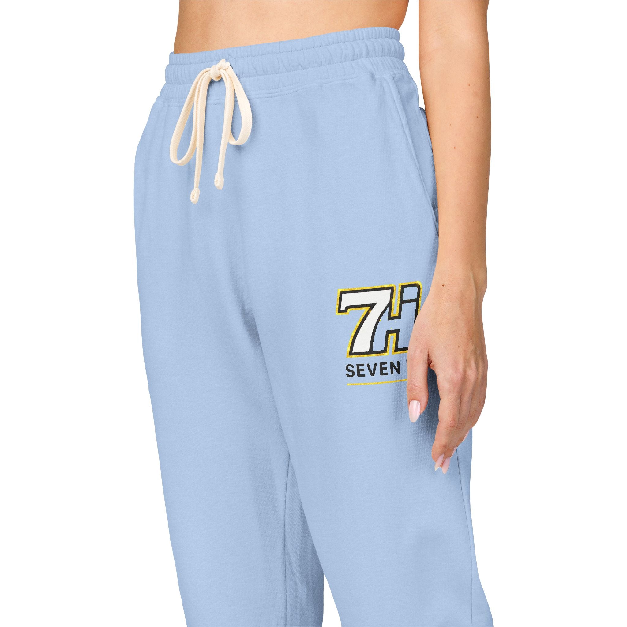 Unisex Garment-Dyed Fleece Sweatpants