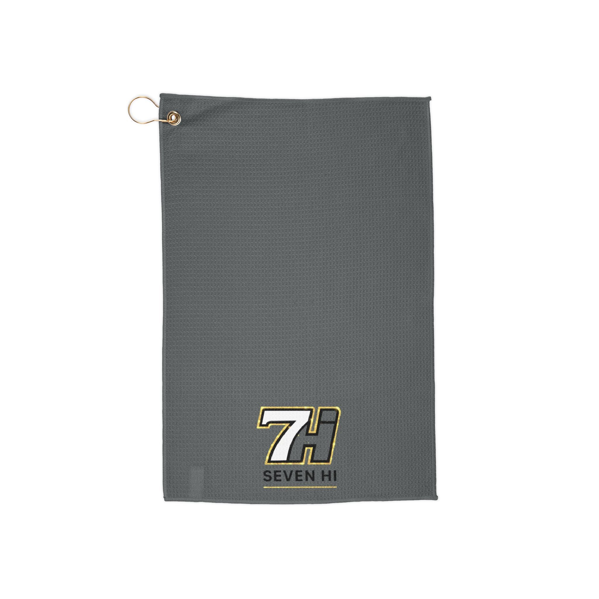 Golf Towel – 7Hi Logo (Grey)