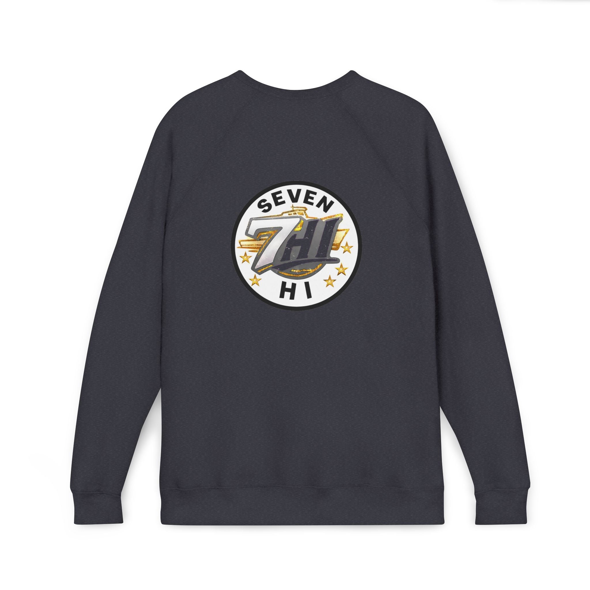 Unisex Sponge Fleece Raglan Sweatshirt (Dark)