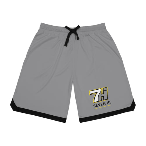 Basketball Rib Shorts (Grey)