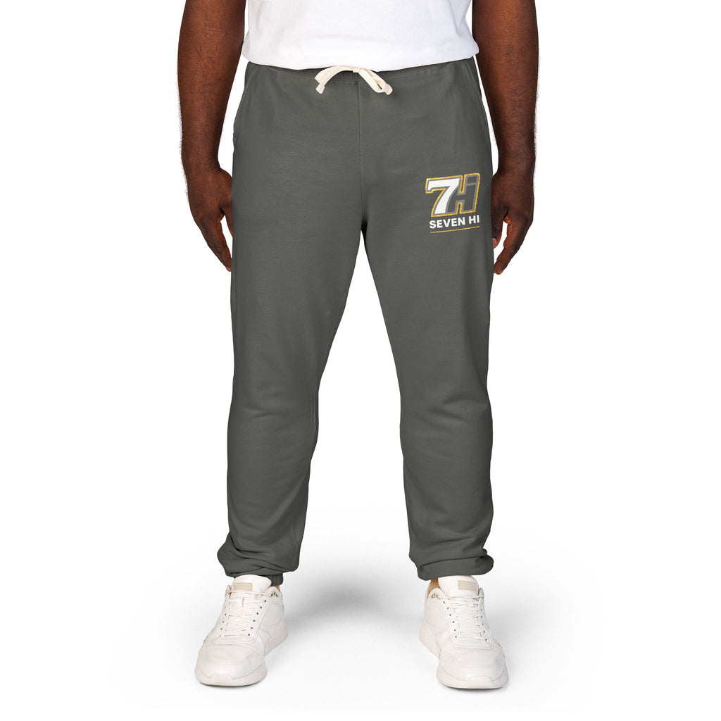Unisex Garment-Dyed Fleece Sweatpants