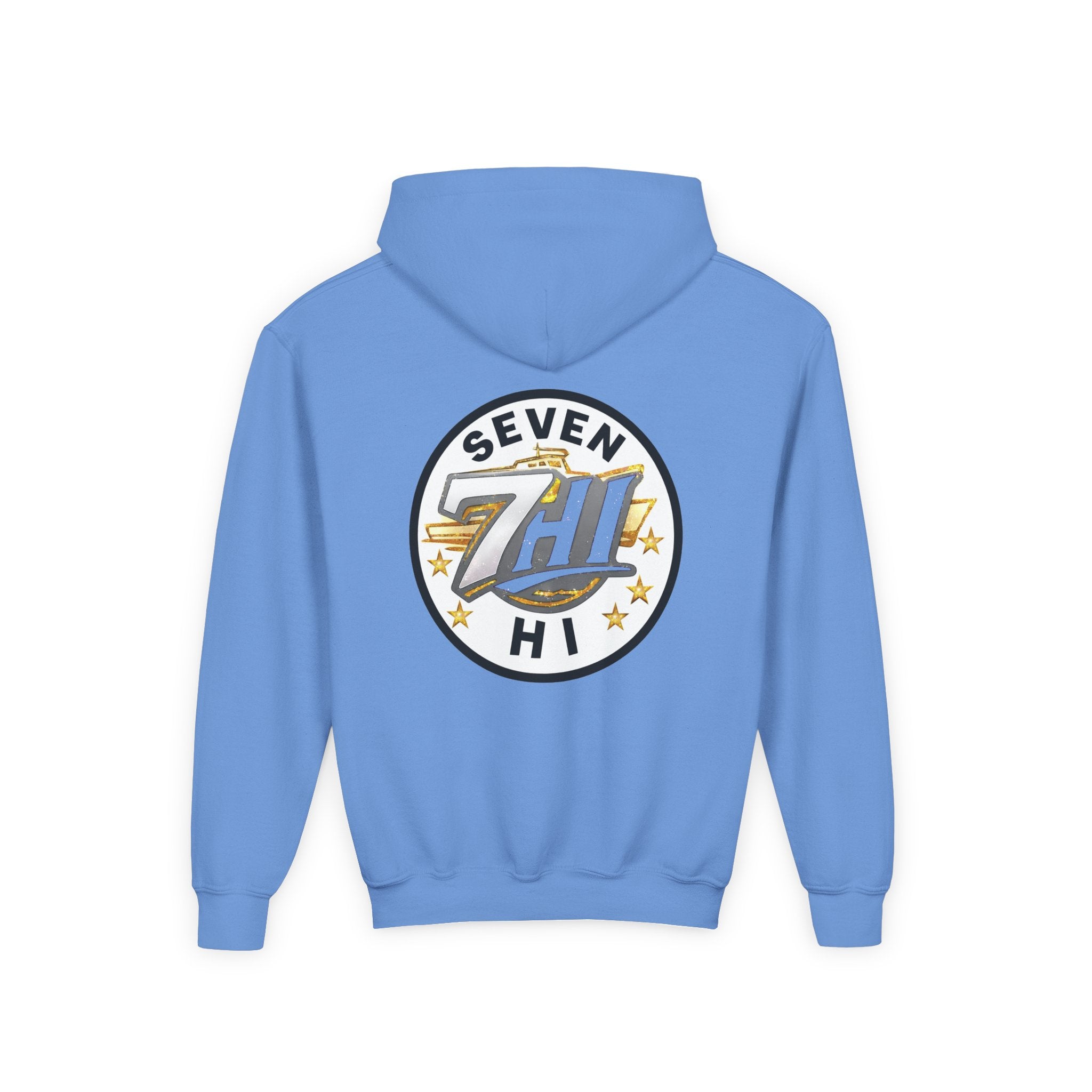 7Hi Logo Hoodie Youth graphic sweatshirt (Light)